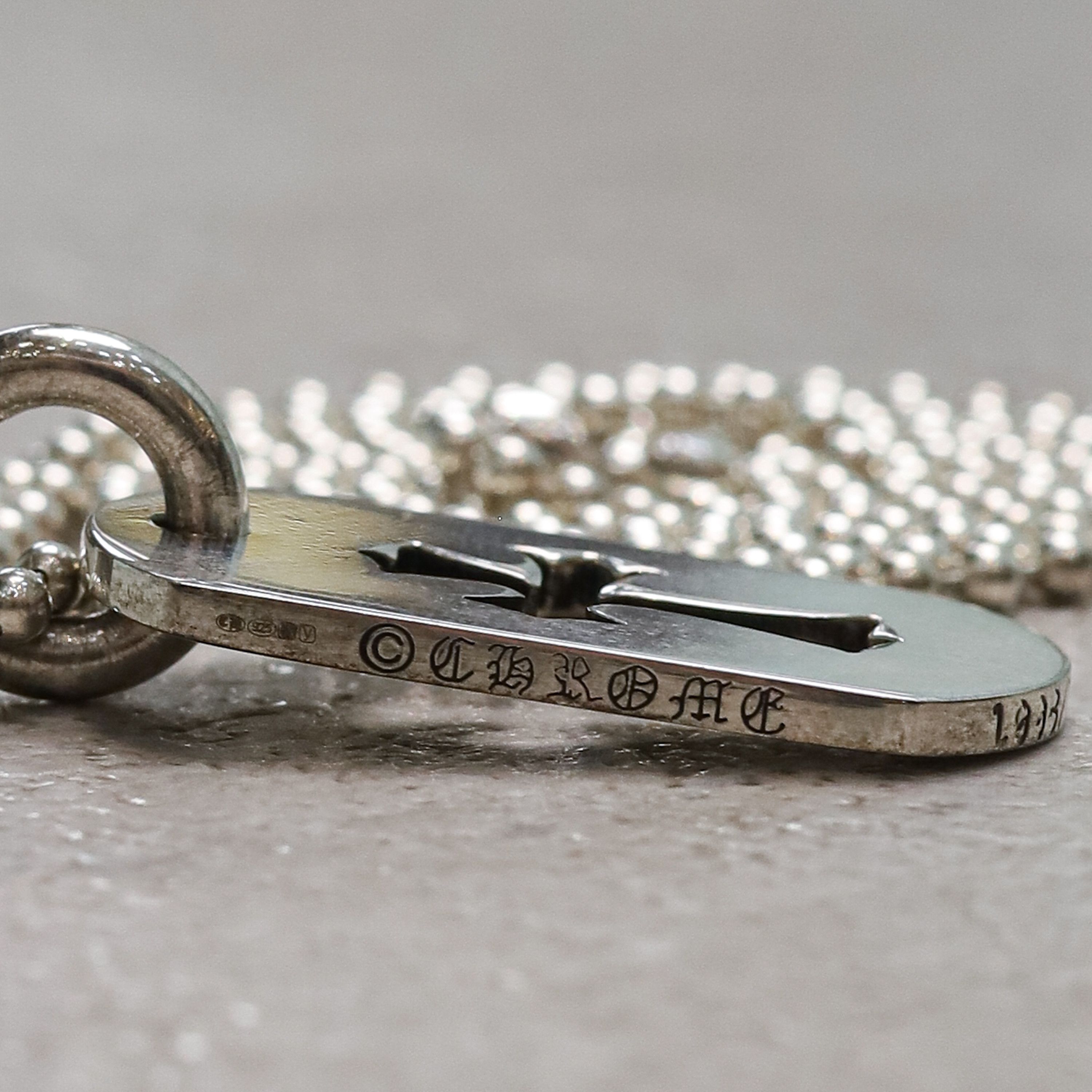 Chrome Hearts Chrome Hearts Dog Coss sliver necklace Size ONE SIZE - 6 Thumbnail