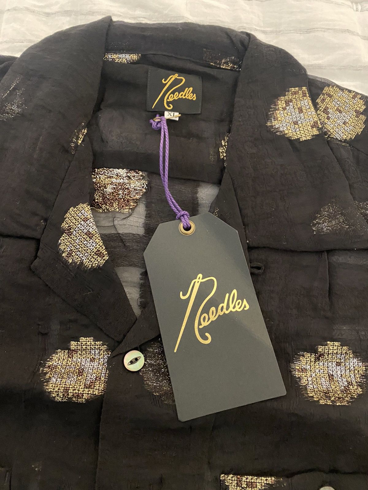 Needles Needles S/S One-Up Shirt XL NWT Size US XL / EU 56 / 4 - 9 Thumbnail