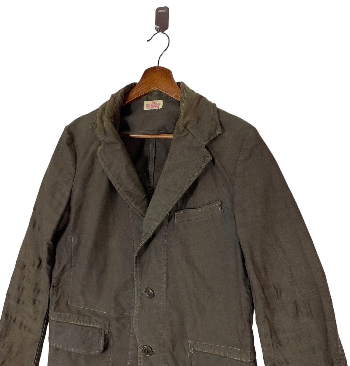 Japanese Brand × Vintage VINTAGE HR MARKET JAPANESE BRAND BUTTON JACKET Size US S / EU 44-46 / 1 - 3 Thumbnail