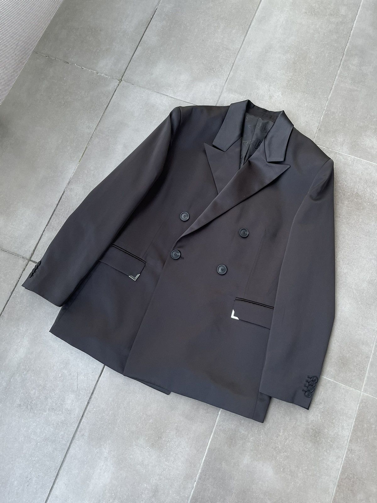 Han Kjobenhavn !DS! AW22 Han Kjobenhavn Boxy Suit Black Blazer Size US M / EU 48-50 / 2 - 11 Thumbnail
