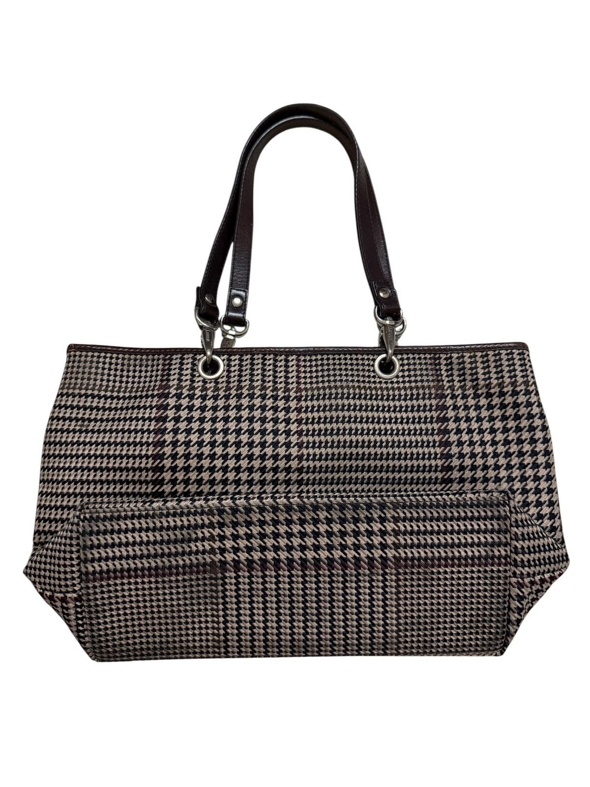 RRL Ralph Lauren Vintage Ralph Lauren Houndstooth Tan Brown Bag Size ONE SIZE - 2 Thumbnail