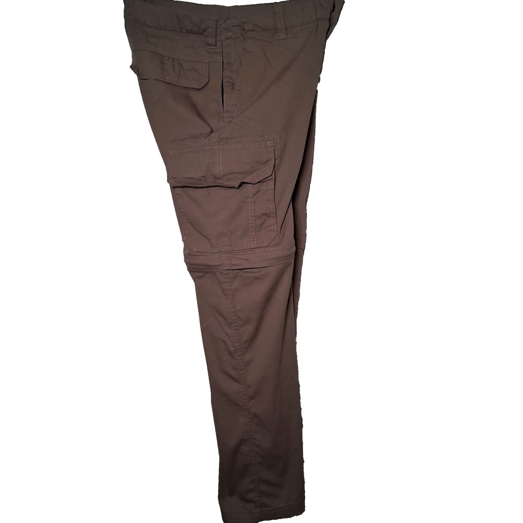 Vintage BC Clothing Co Convertible Pants Khaki Cargo Utility Hiking Hike Camp Mens 32x30 Size US 32 / EU 48 - 4 Thumbnail