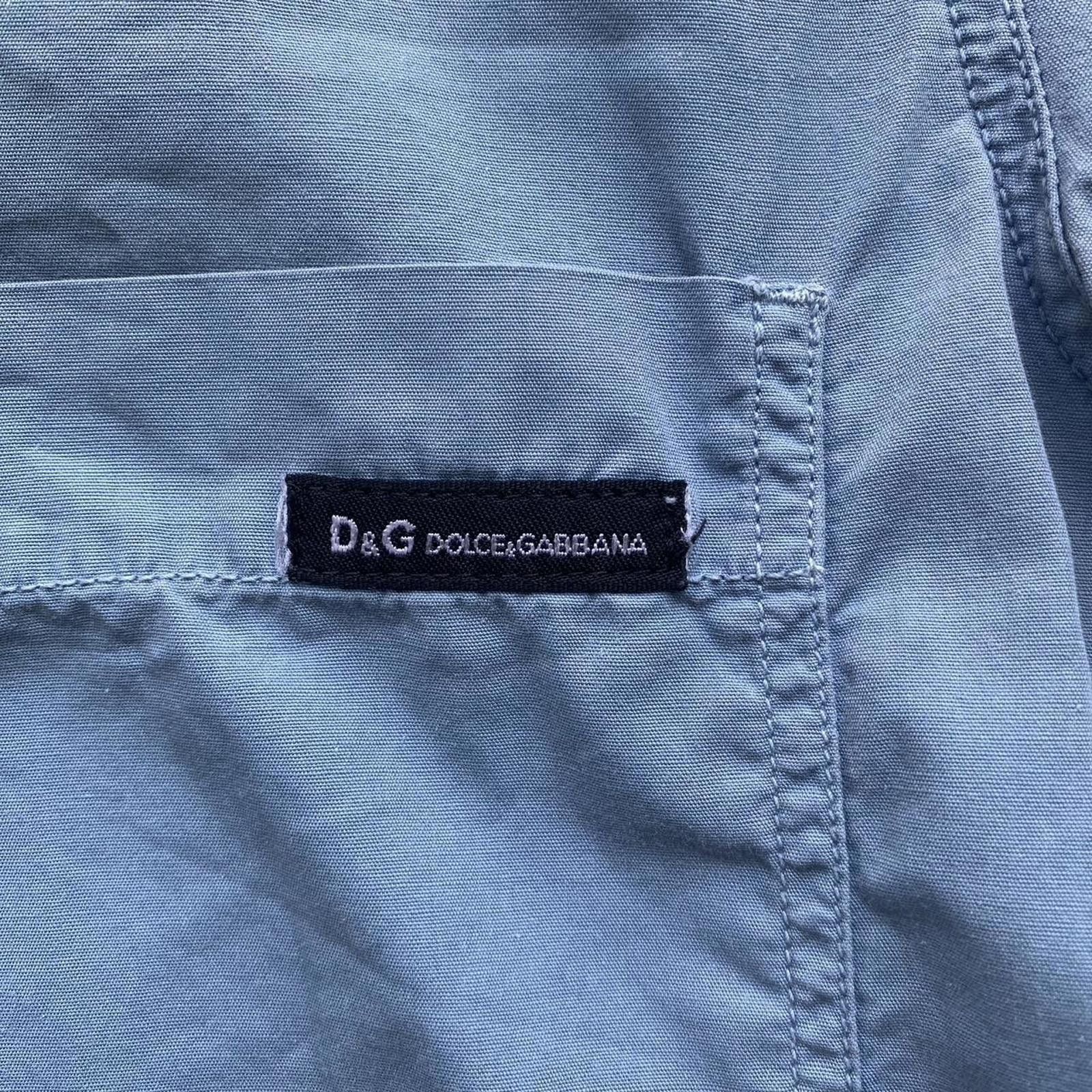 Dolce & Gabbana Dolce & Gabbana D&G Vintage Short Sleeve Button Up Shirt Size US M / EU 48-50 / 2 - 4 Thumbnail