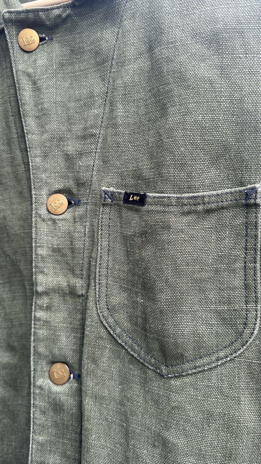Lee 2002 lee japan duck canvas coverall jacket Size US L / EU 52-54 / 3 - 3 Thumbnail