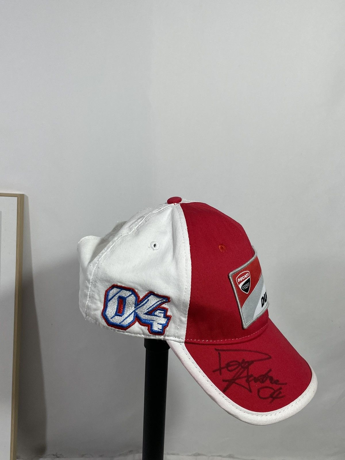 Ducati Andrea Dovizioso Autographed Signed Ducati #29 Cap Hat Size ONE SIZE - 3 Thumbnail