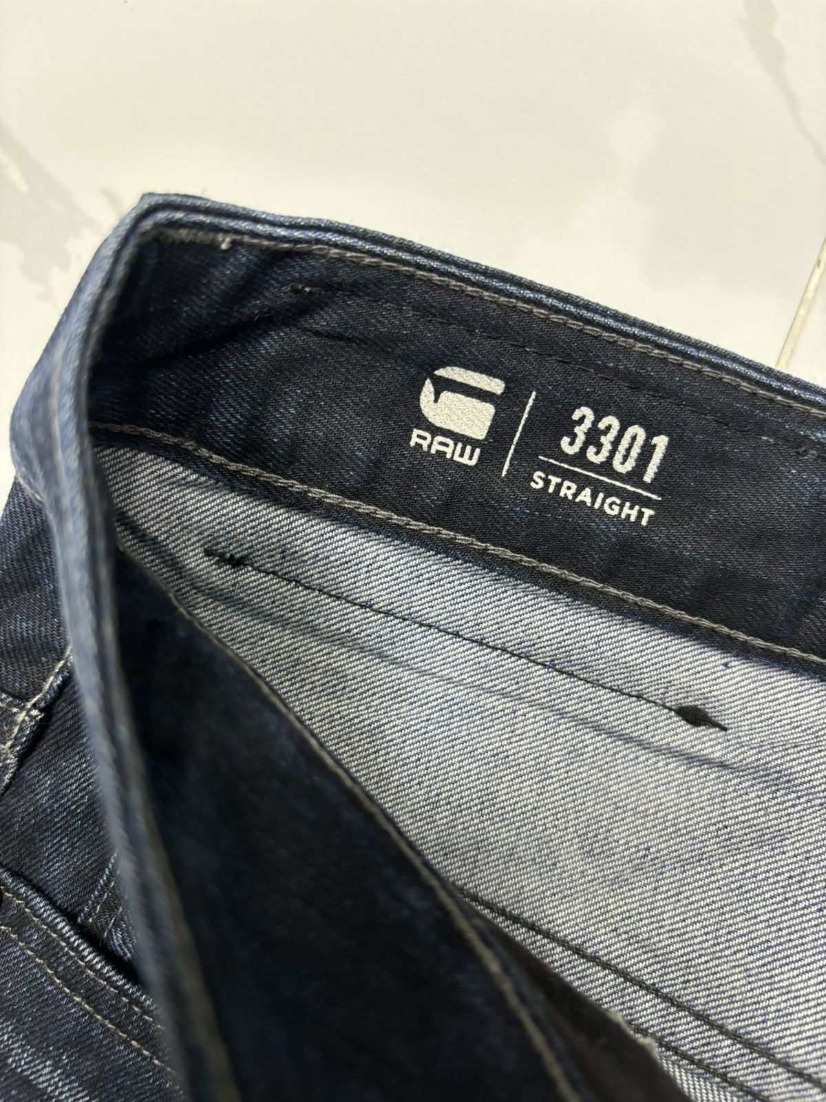 G-Star × Le Grande Bleu (L.G.B.) × Tornado Mart RARE CLAW-MARK G STAR RAW DENIM JEANS TORNADO MART STYLE Size US 32 / EU 48 - 10 Thumbnail