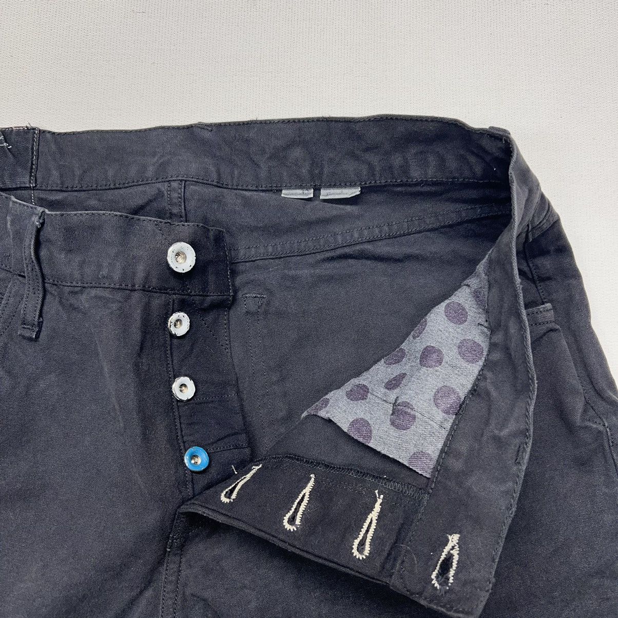 Vintage Loomstate Pants Black Straight Canvas Workwear Utility Firm Size US 32 / EU 48 - 9 Thumbnail