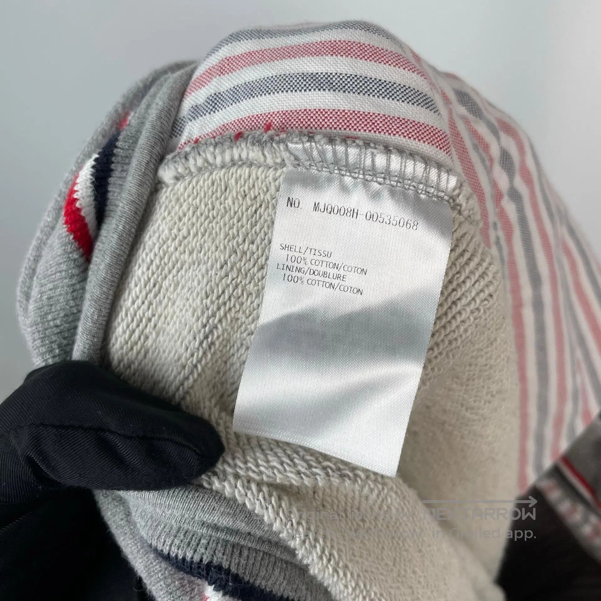 Thom Browne Thom Browne size XL Gray Four Stripe Long Pants| Size US 27 - 6 Thumbnail