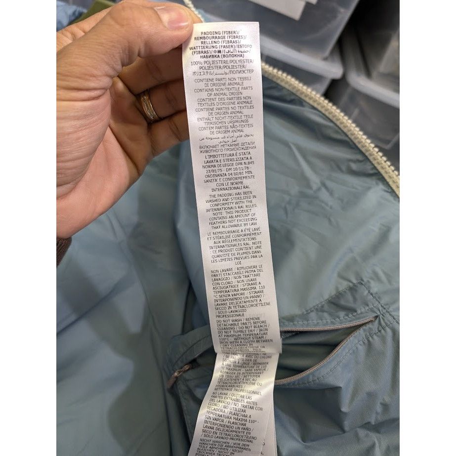 Gucci o1rshd1 Micro Nylon Ripstop Down Blouson Jacket in Blueish Size US L / EU 52-54 / 3 - 17 Thumbnail