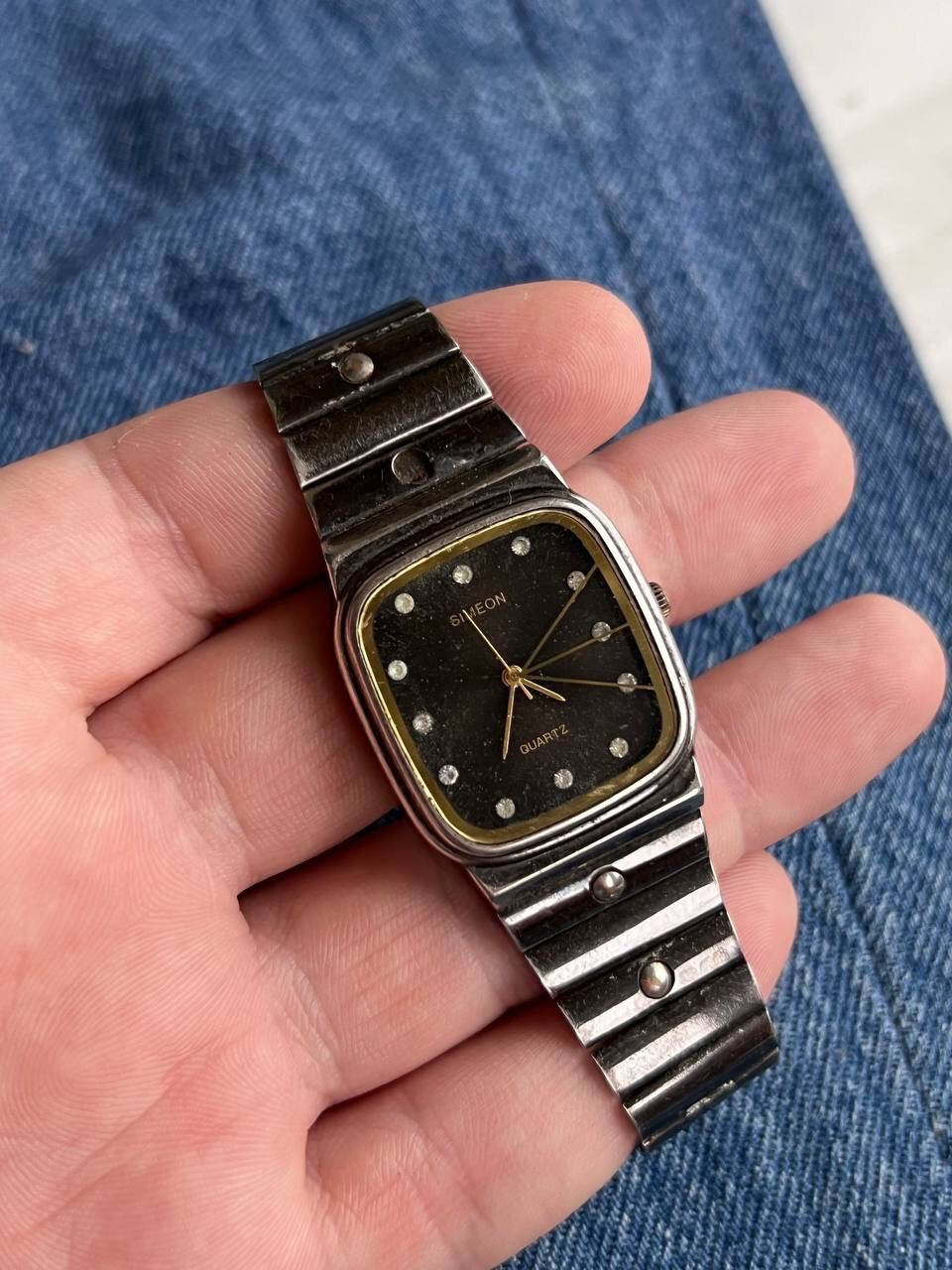 Designer × Japanese Brand × Vintage Simeon vintage watch Japan 80s bracelet Watches Size ONE SIZE - 1 Thumbnail