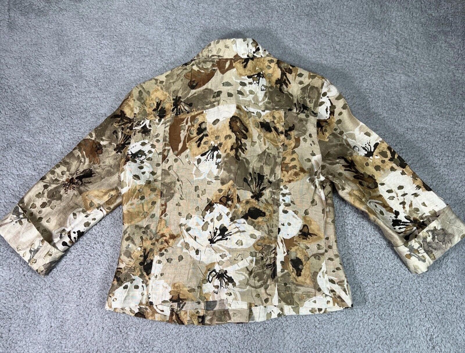 Other Ruby Rd Favorites Womens 4P Brown Jacket 3/4 Sleeve Size S / US 4 / IT 40 - 6 Thumbnail