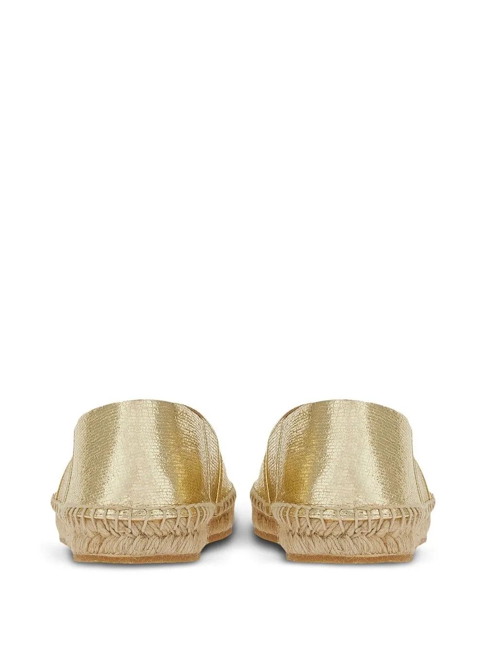 Salvatore Ferragamo o1y0426 Logo Espadrilles in Gold Size US 7.5 / IT 37.5 - 3 Thumbnail