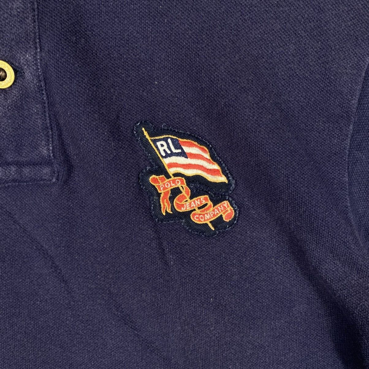 Ralph Lauren POLO JEANS COMPANY By Ralph Lauren Faded Polo Shirt Size US M / EU 48-50 / 2 - 2 Thumbnail