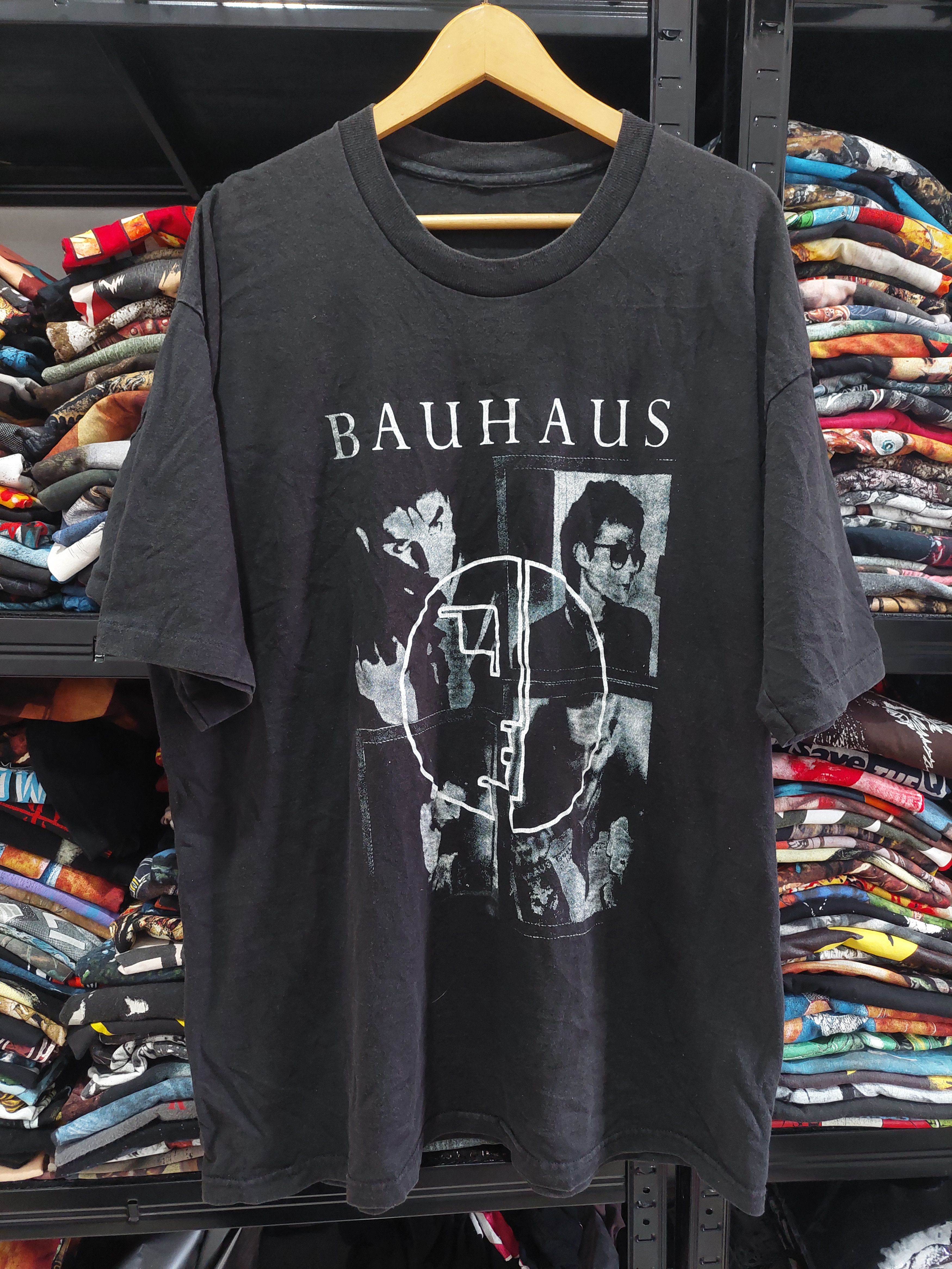 image of Archival Clothing x Band Tees Vintage Bauhaus Band Tshirt in Black, Men's (Size XL)