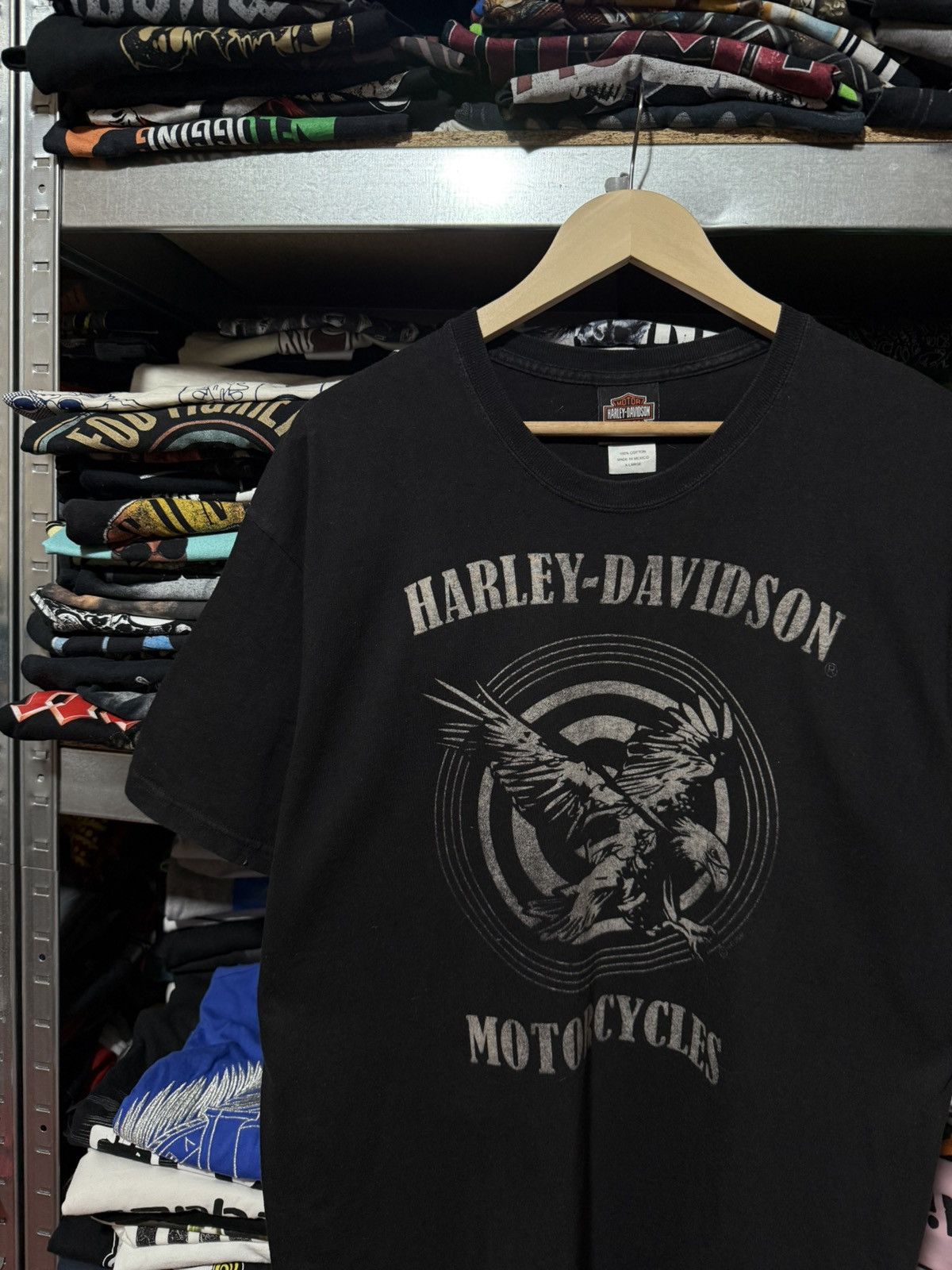 Harley Davidson Vintage 2006 Harley Davidson Dillon Brothers Retro T-Shirt Size US XL / EU 56 / 4 - 3 Thumbnail