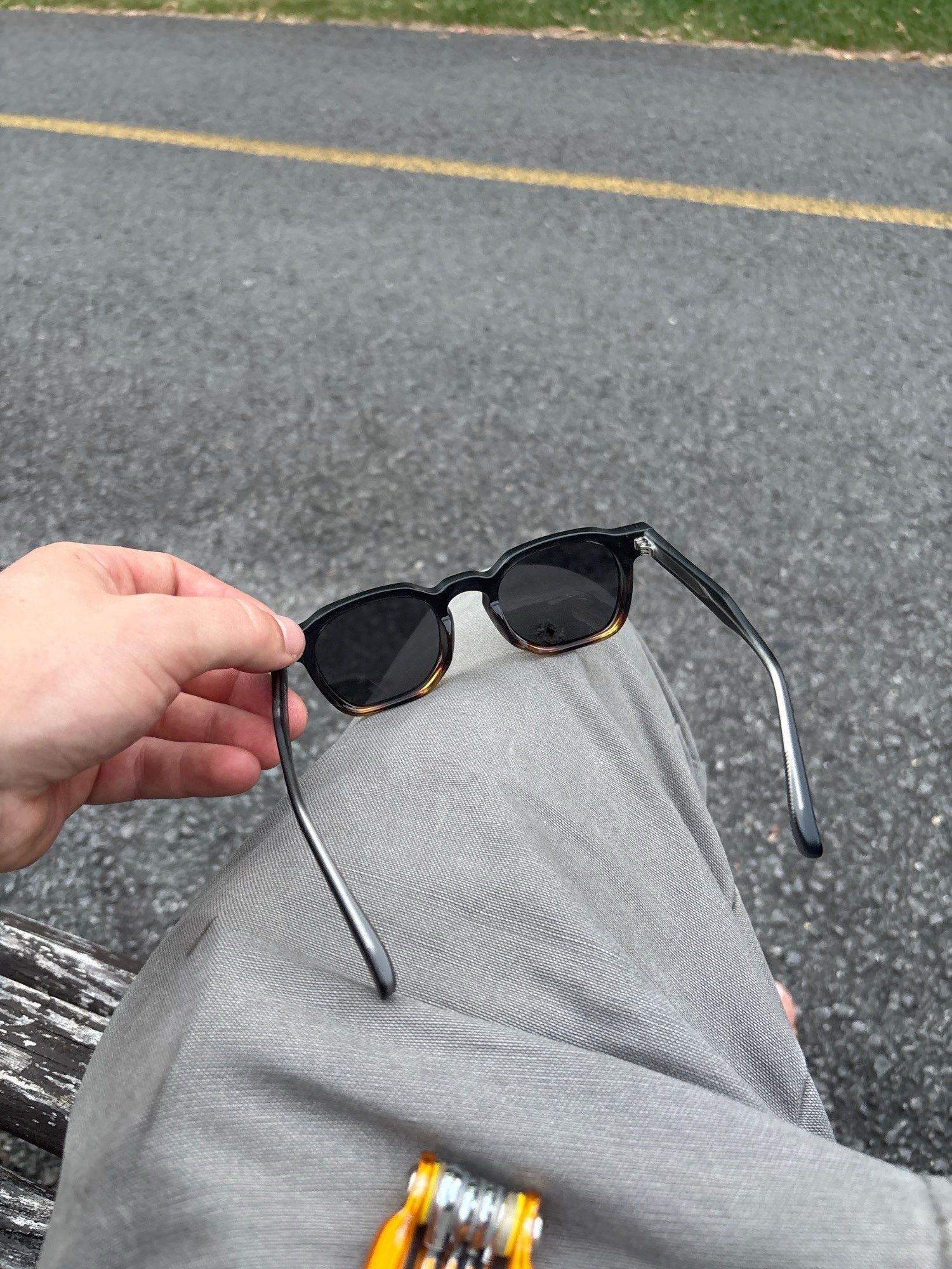 Japanese Brand Vtg Y2k Sunglasses Black Gray Unisex OS Size ONE SIZE - 3 Thumbnail