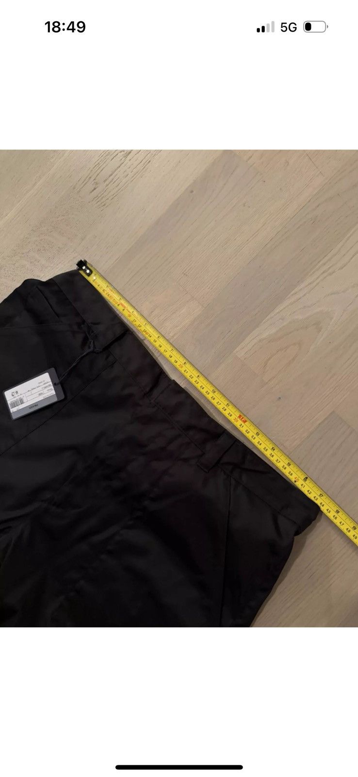 Prada PRADA nylon trousers STUDY REAL TAPE MEASUREMENTS IN PHOTIS Size US 32 / EU 48 - 5 Thumbnail