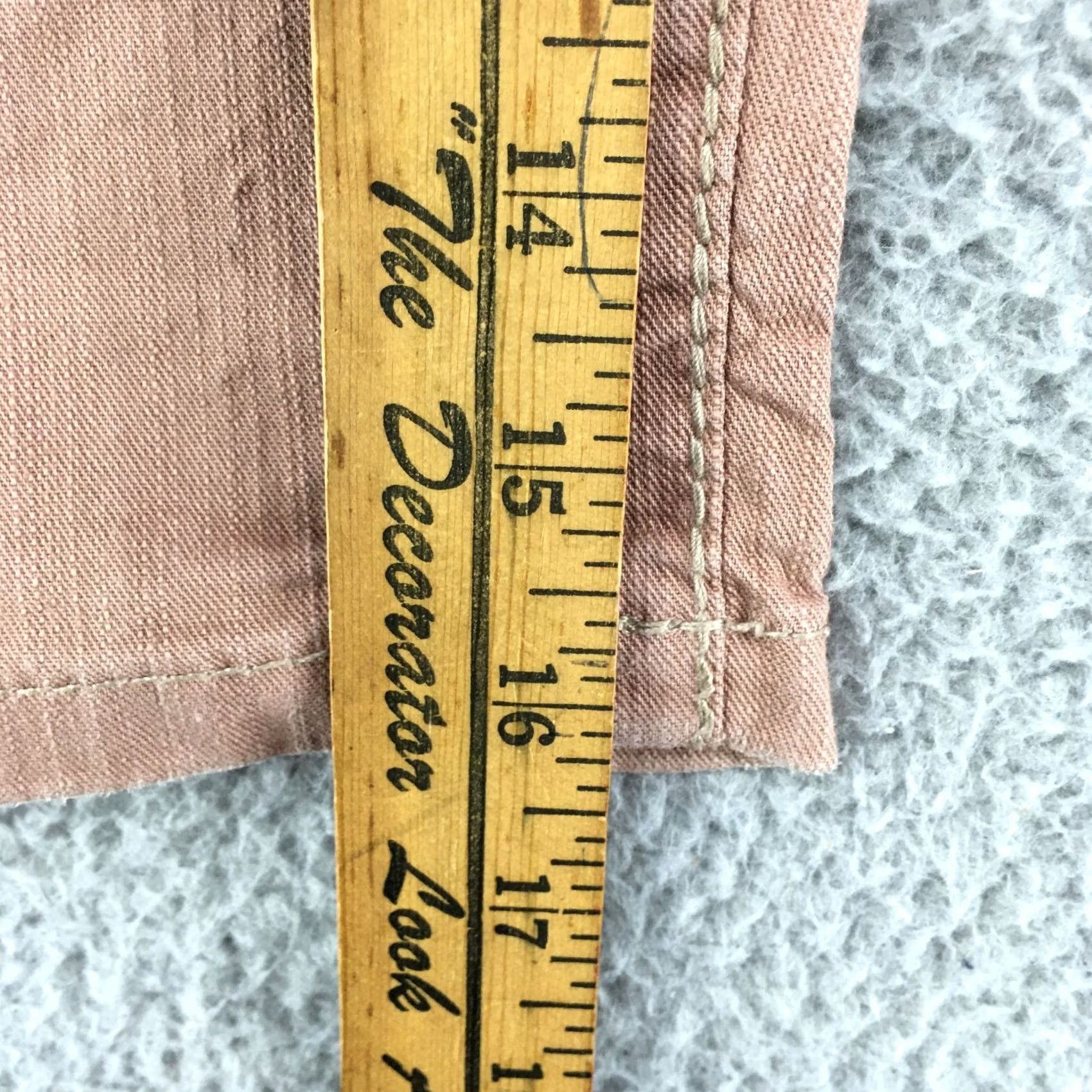 Nine West VINTAGE Nine West Skimmer Shorts Womens 14/32 Dusty Pink Mid Rise Flat Front Zip Size 36" / US 14 / IT 50 - 7 Thumbnail