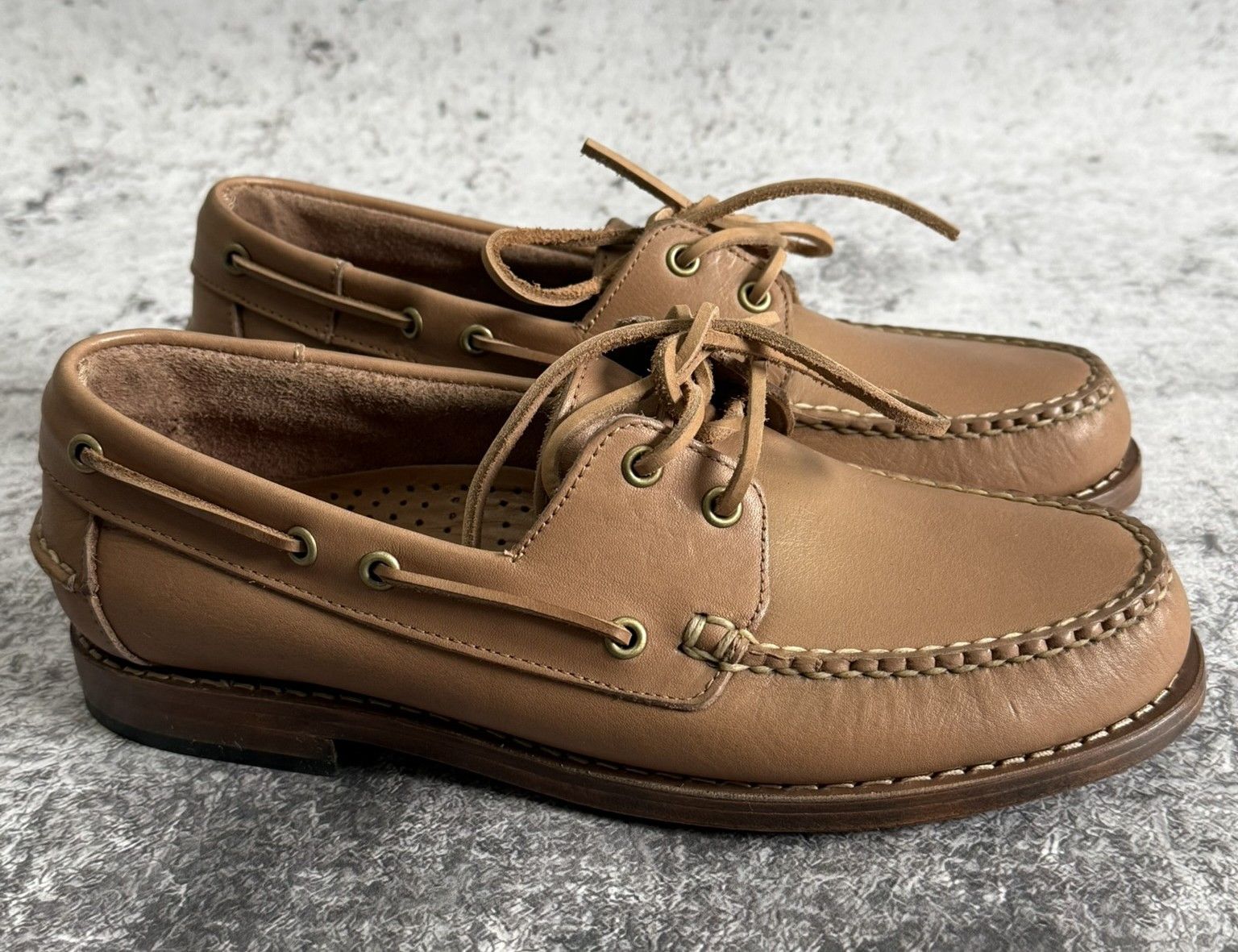 Thursday Boot Company Thursday Boot Co Biscuit Handsewn Leather Loafer Boat US 7.5 Size US 7.5 / EU 40-41 - 4 Thumbnail