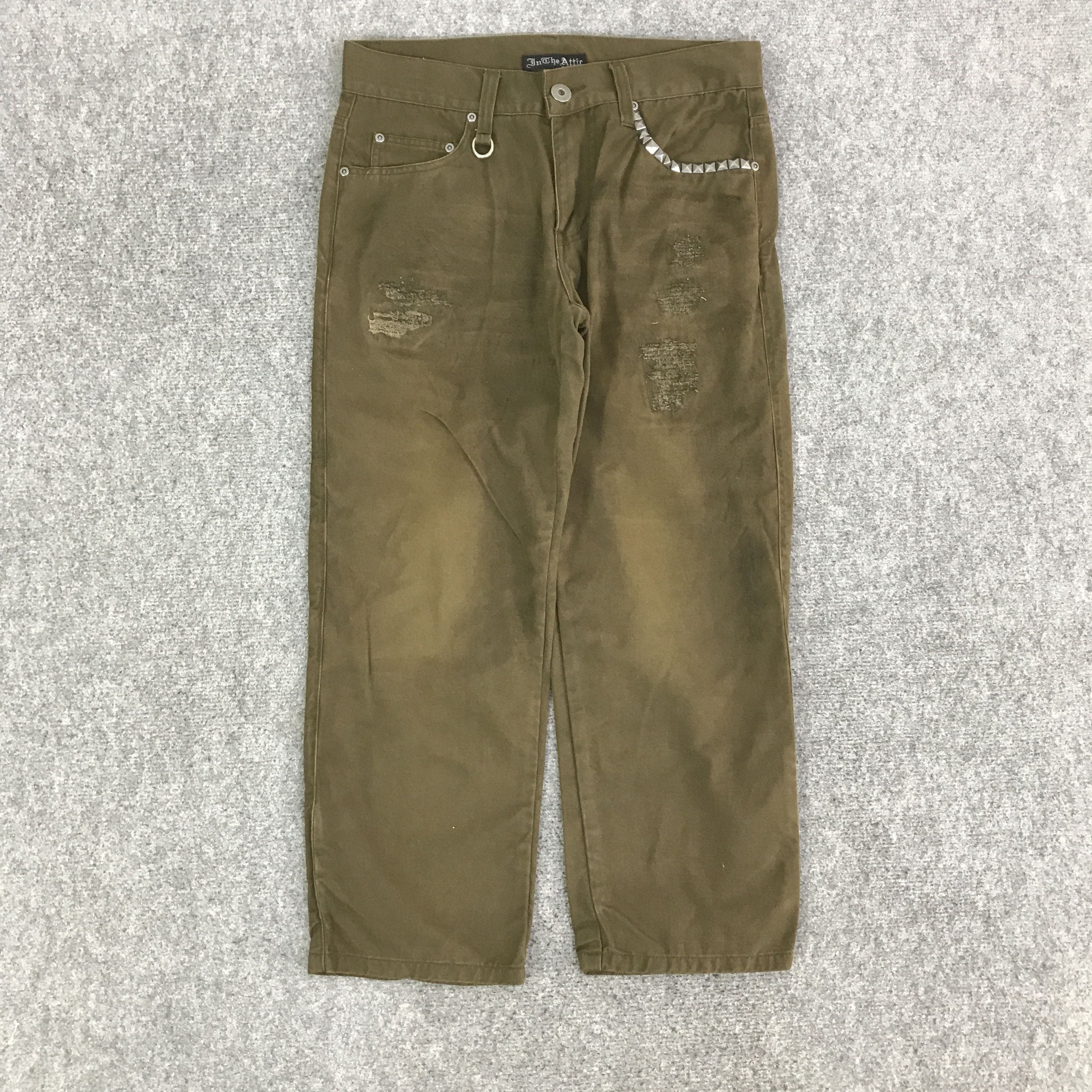 In The Attic IN THE ATTIC DISTRESSED PANTS K118B12 Size US 30 / EU 46 - 1 Thumbnail