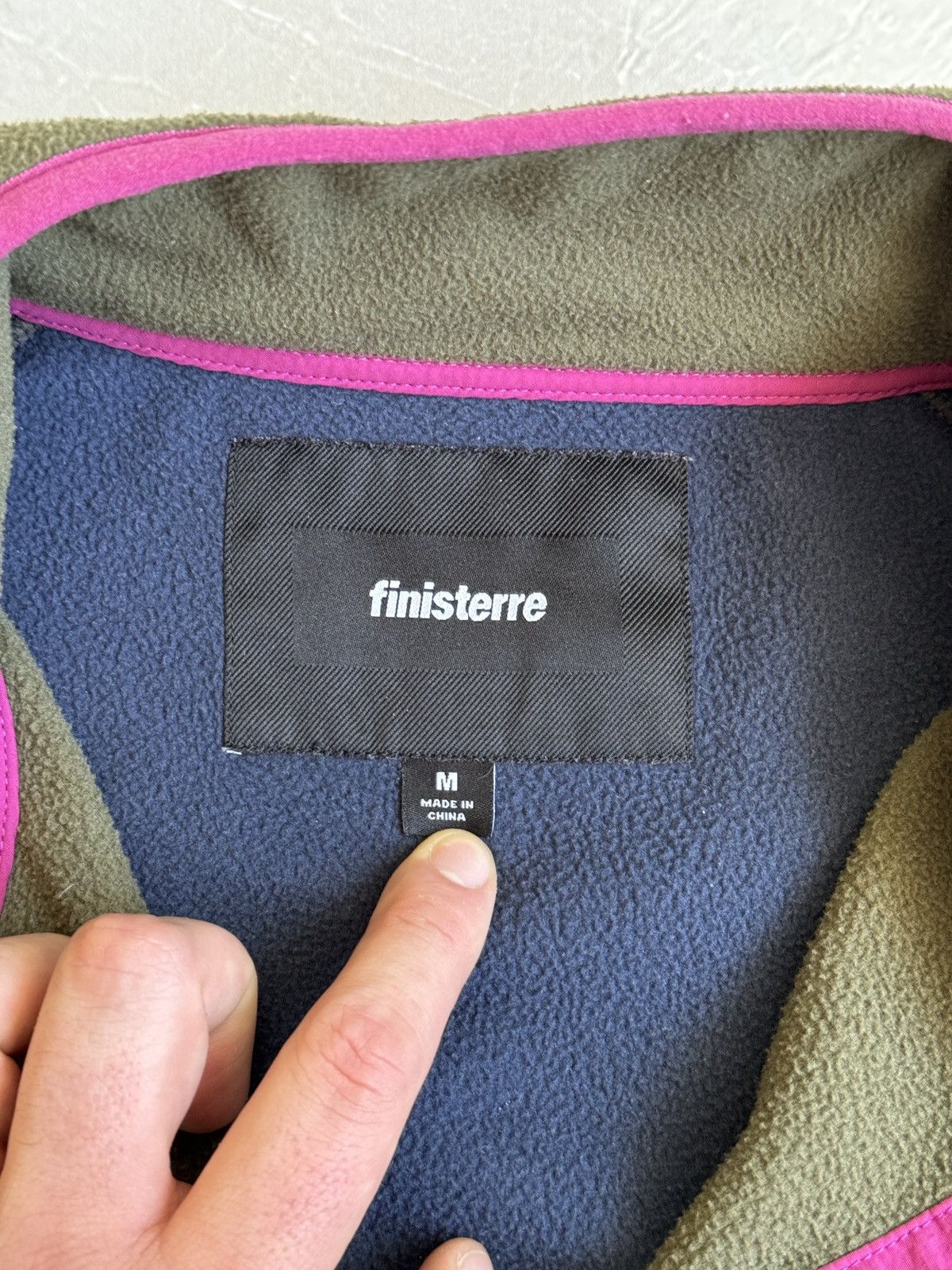 Finisterre Finisterre Color block Snap Fleece Pullover Size US M / EU 48-50 / 2 - 9 Thumbnail