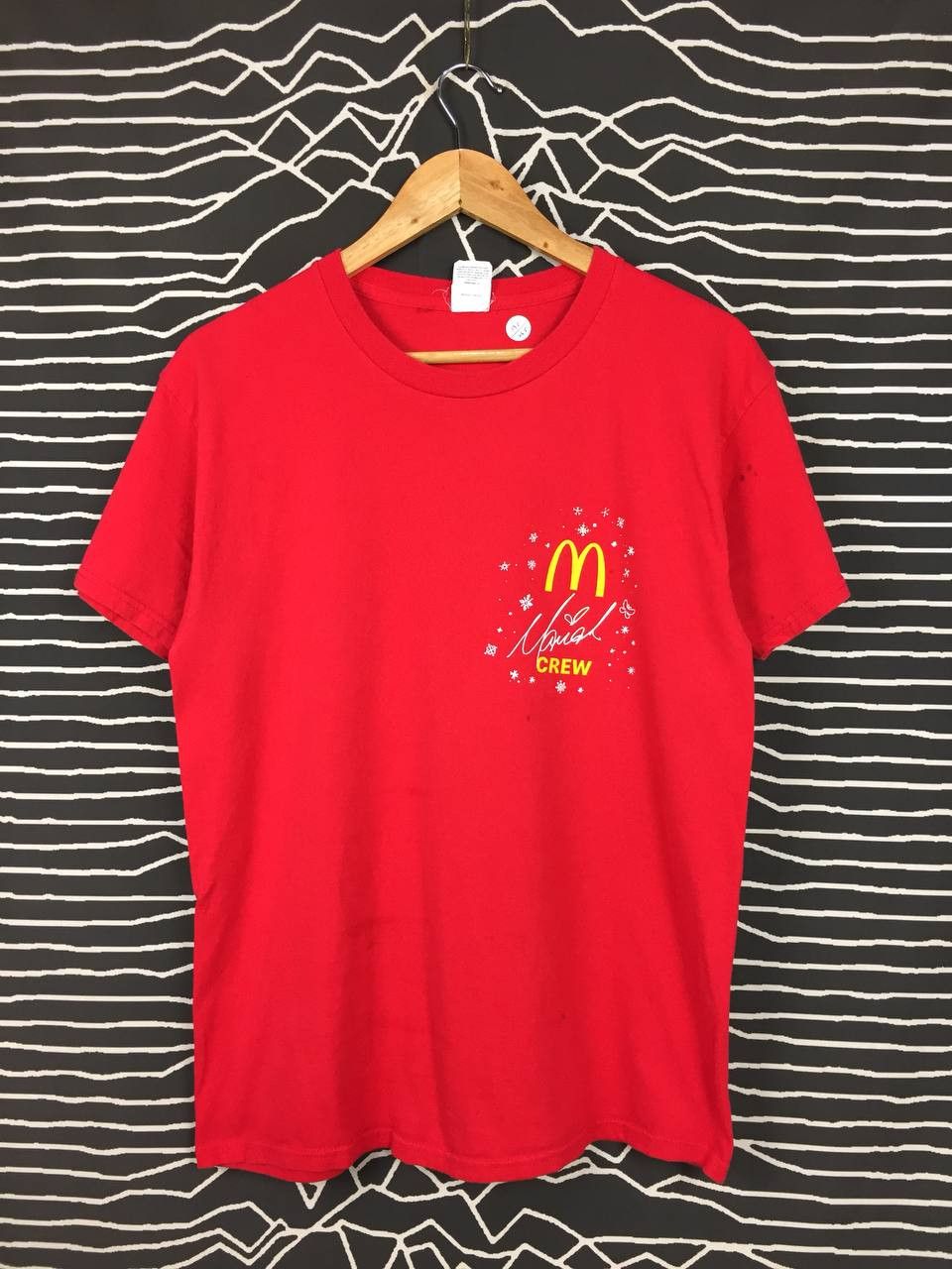 Band Tees × Rap Tees McDonald's Crew Mariah Carey Christmas Menu Promo Tee Size US M / EU 48-50 / 2 - 2 Thumbnail