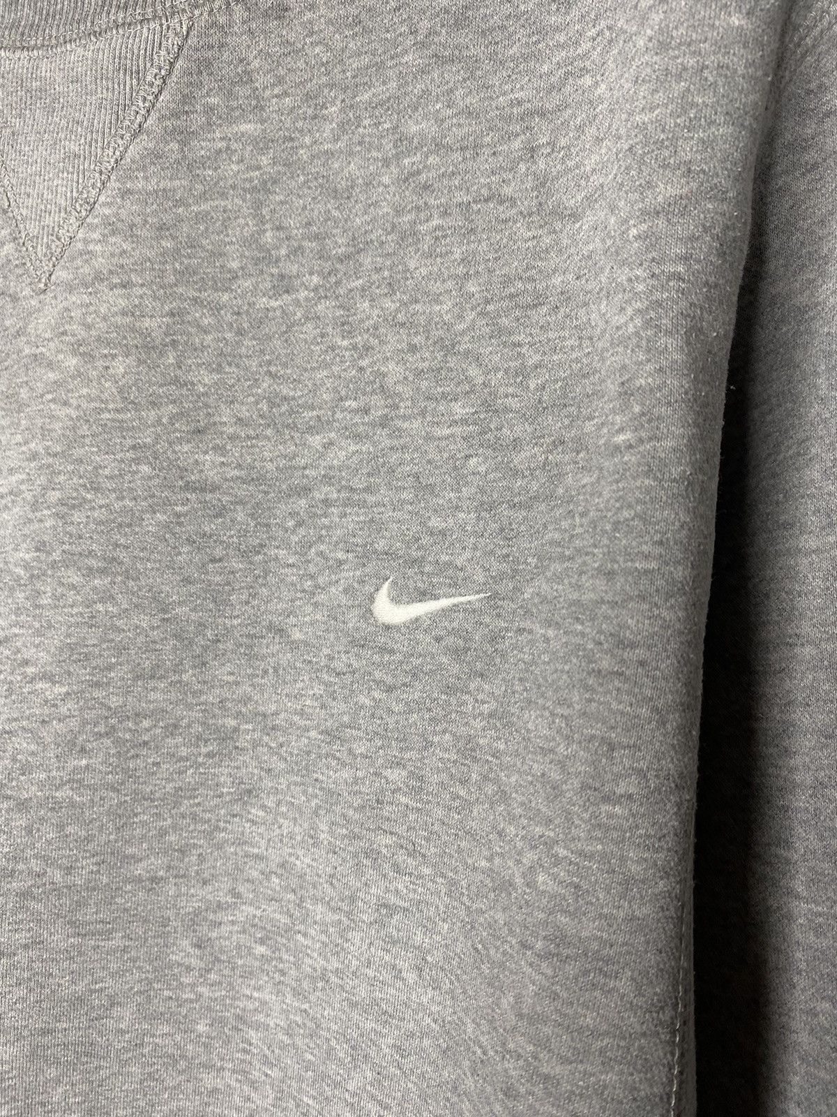 Nike × Vintage 🔥Men’s Vintage Nike Sweatshirt Mini Swoosh Drill Y2K🔥 Size US L / EU 52-54 / 3 - 3 Thumbnail