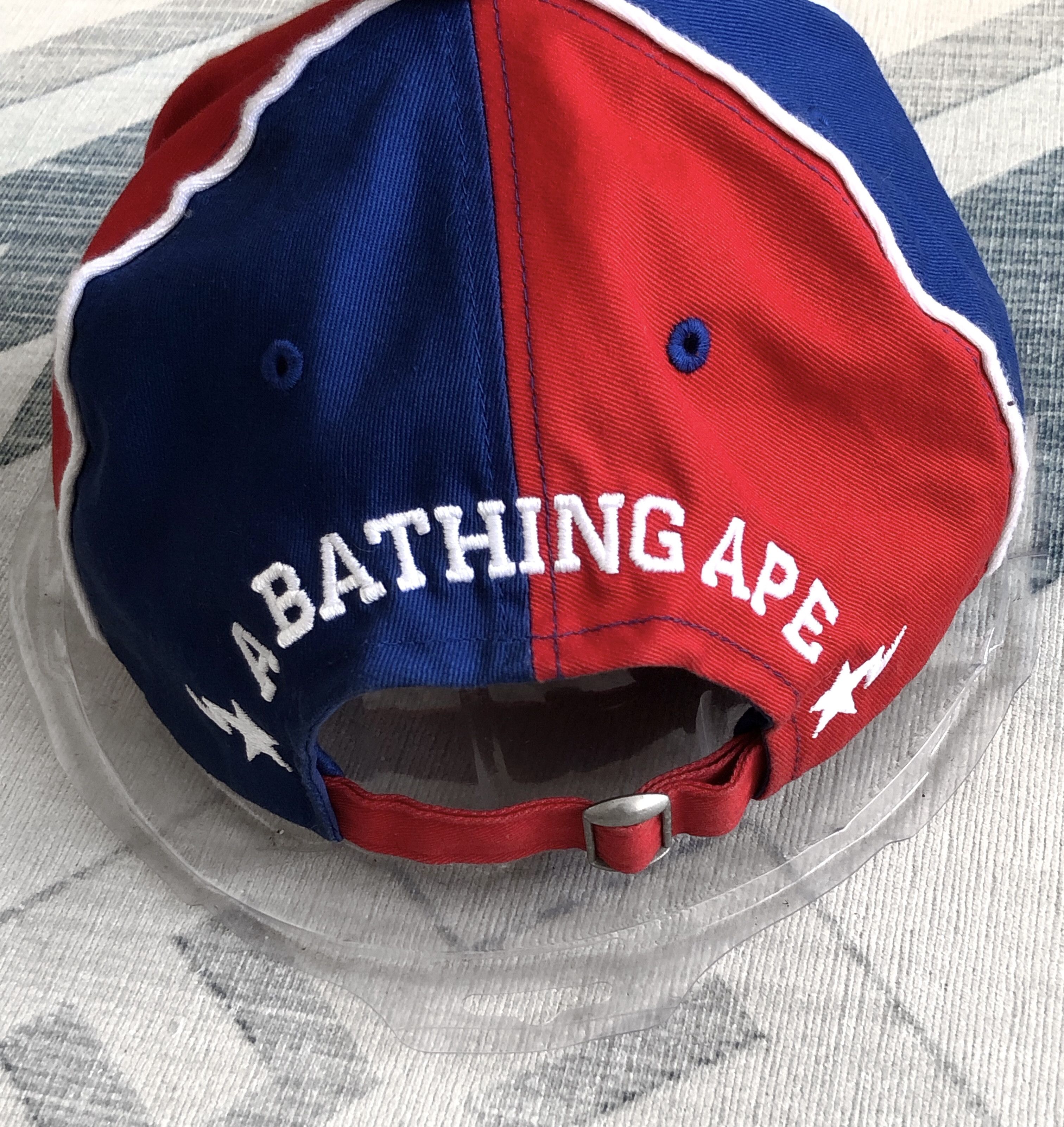 Bape RARE🔥SS17 BAPE PARIS STORE TRICOLOR PANEL HAT Size ONE SIZE - 4 Thumbnail
