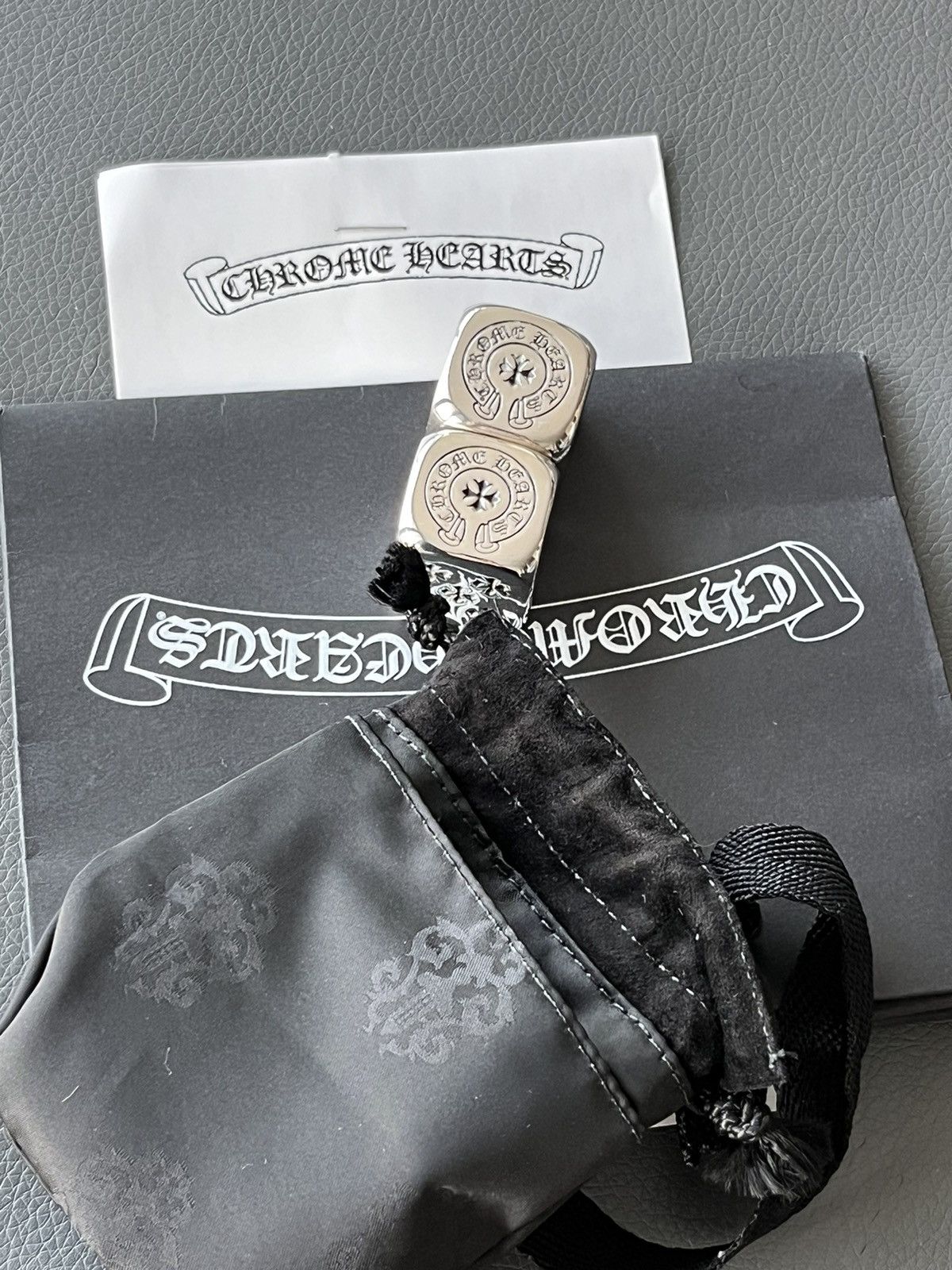 Chrome Hearts Extremely RARE Chrome Hearts Dice Set (x2) Size ONE SIZE - 19 Thumbnail