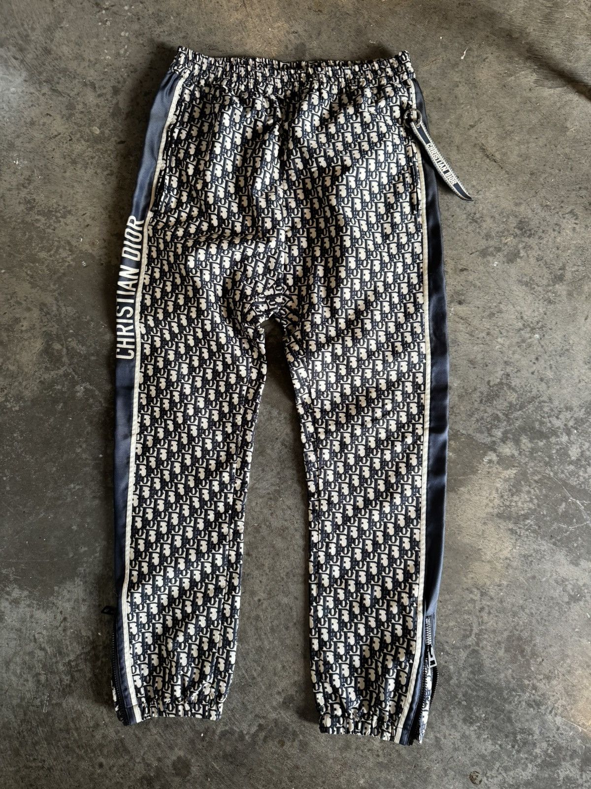 Dior Dior Oblique track pant Size US 31 - 1 Thumbnail