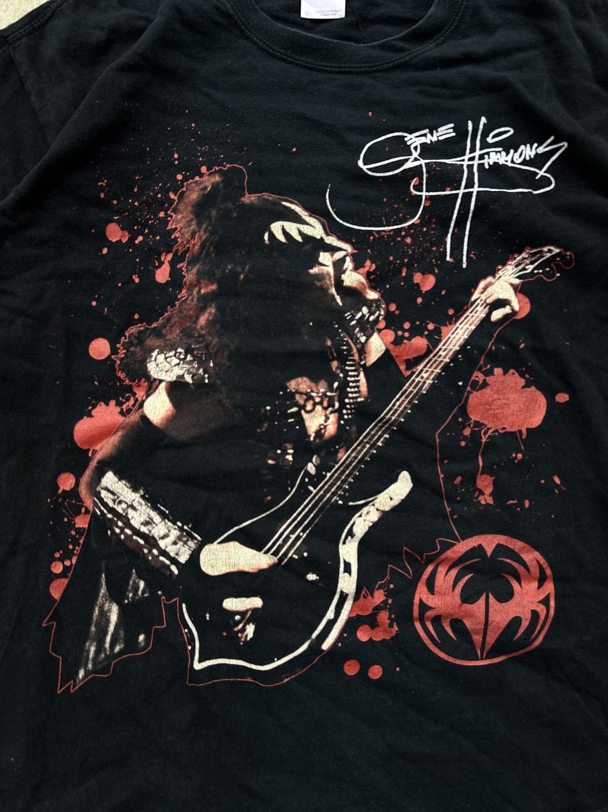 Band Tees 💥RARE VINTAGE💥 1999 KISS GENE SIMMONS Size US L / EU 52-54 / 3 - 2 Thumbnail