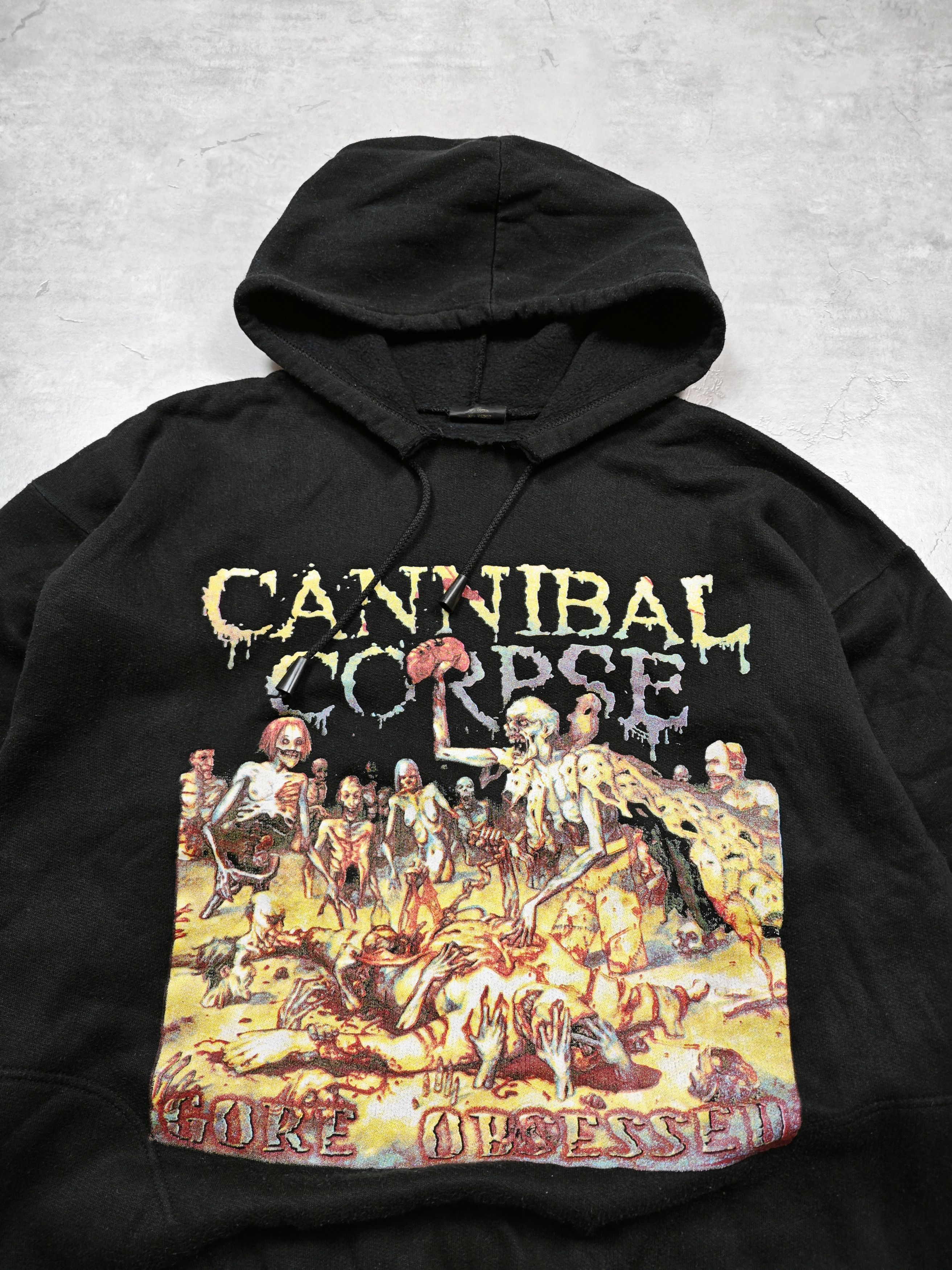 Vintage Cannibal Corpse Vintage Bootleg Hoodie Size US L / EU 52-54 / 3 - 2 Thumbnail