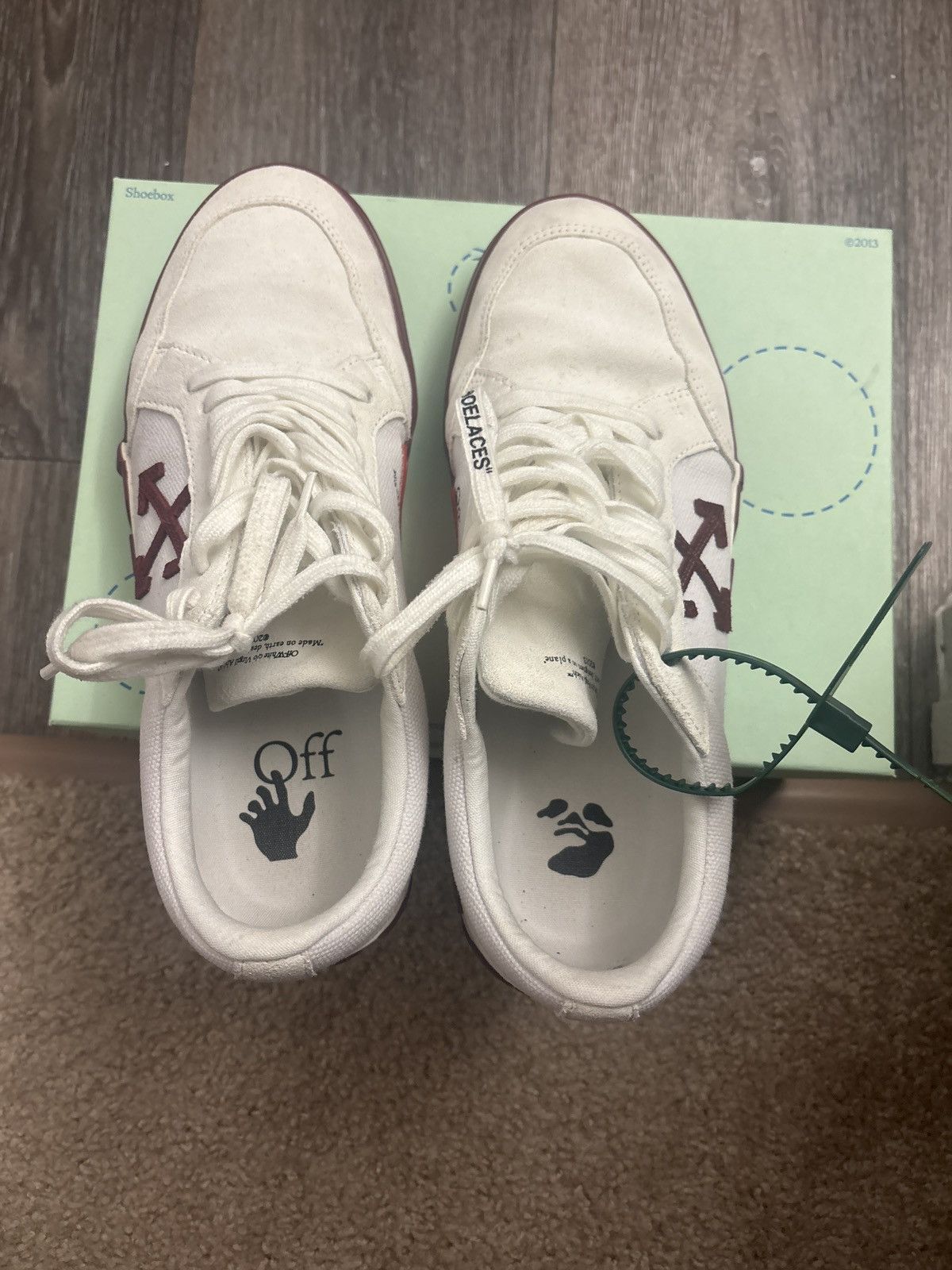 Off-White Off White vulcanized sneaker size 11/44 Size US 11 / EU 44 - 5 Thumbnail