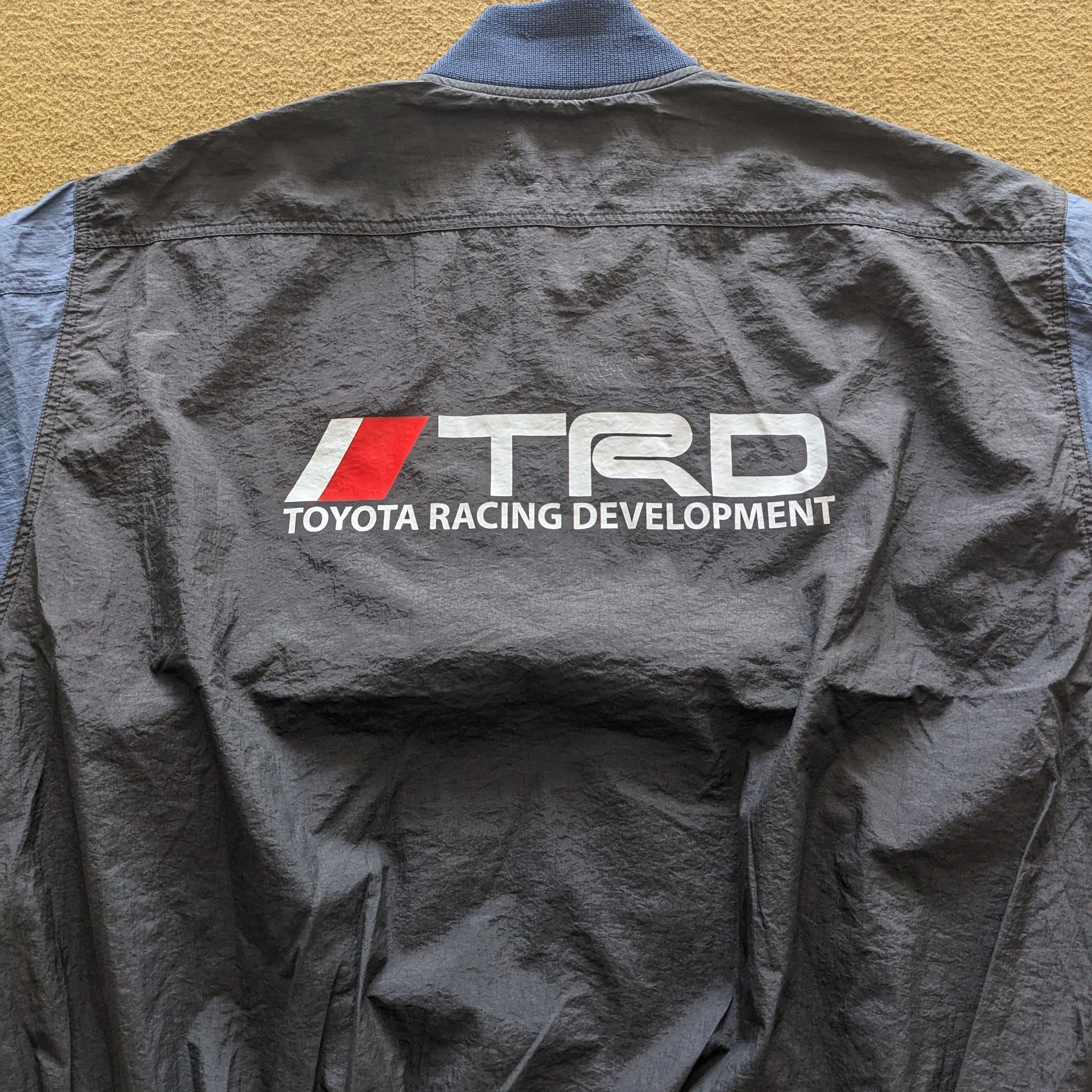 Vintage Vintage TRD TOYOTA Motorsports Racing Custom Bomber Jacket Size US M / EU 48-50 / 2 - 2 Thumbnail