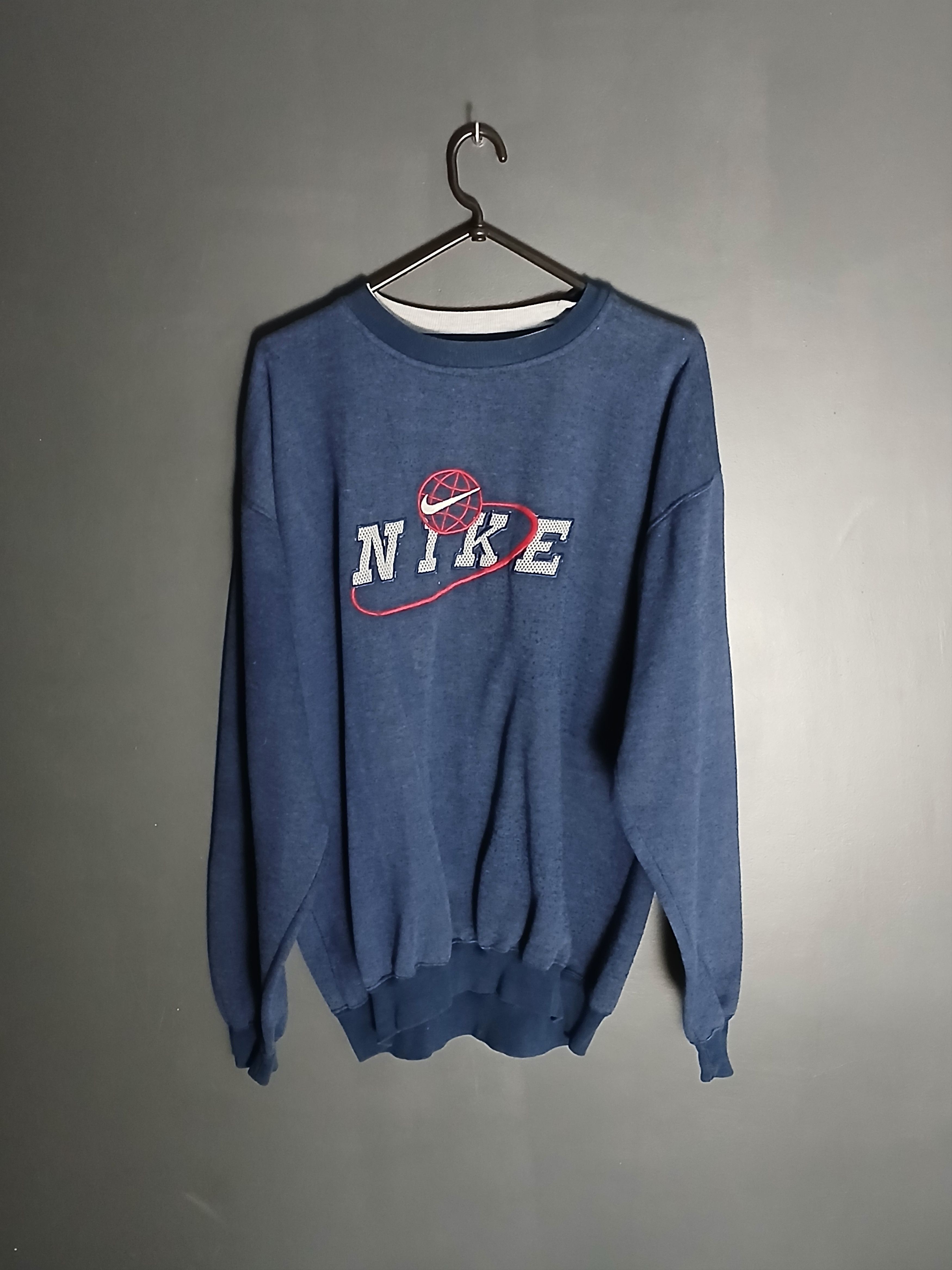 Nike × Vintage Vintage Nike Sweatshirt Size US XL / EU 56 / 4 - 1 Thumbnail