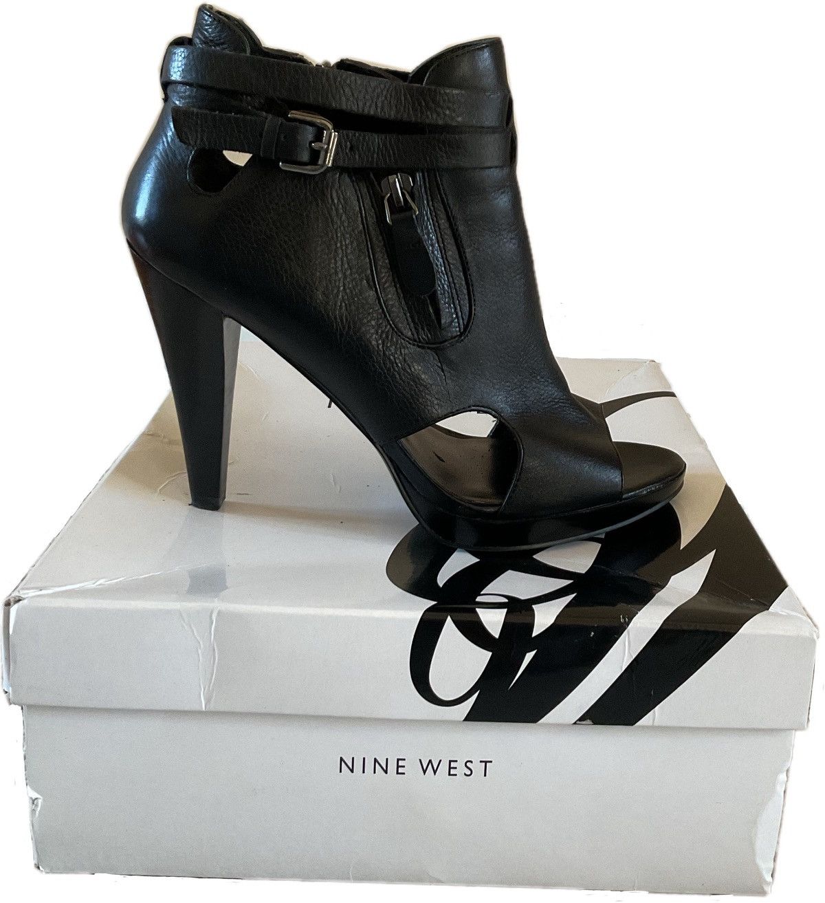 Nine West 2000s Nine west leather heel Size US 7.5 / IT 37.5 - 1 Thumbnail