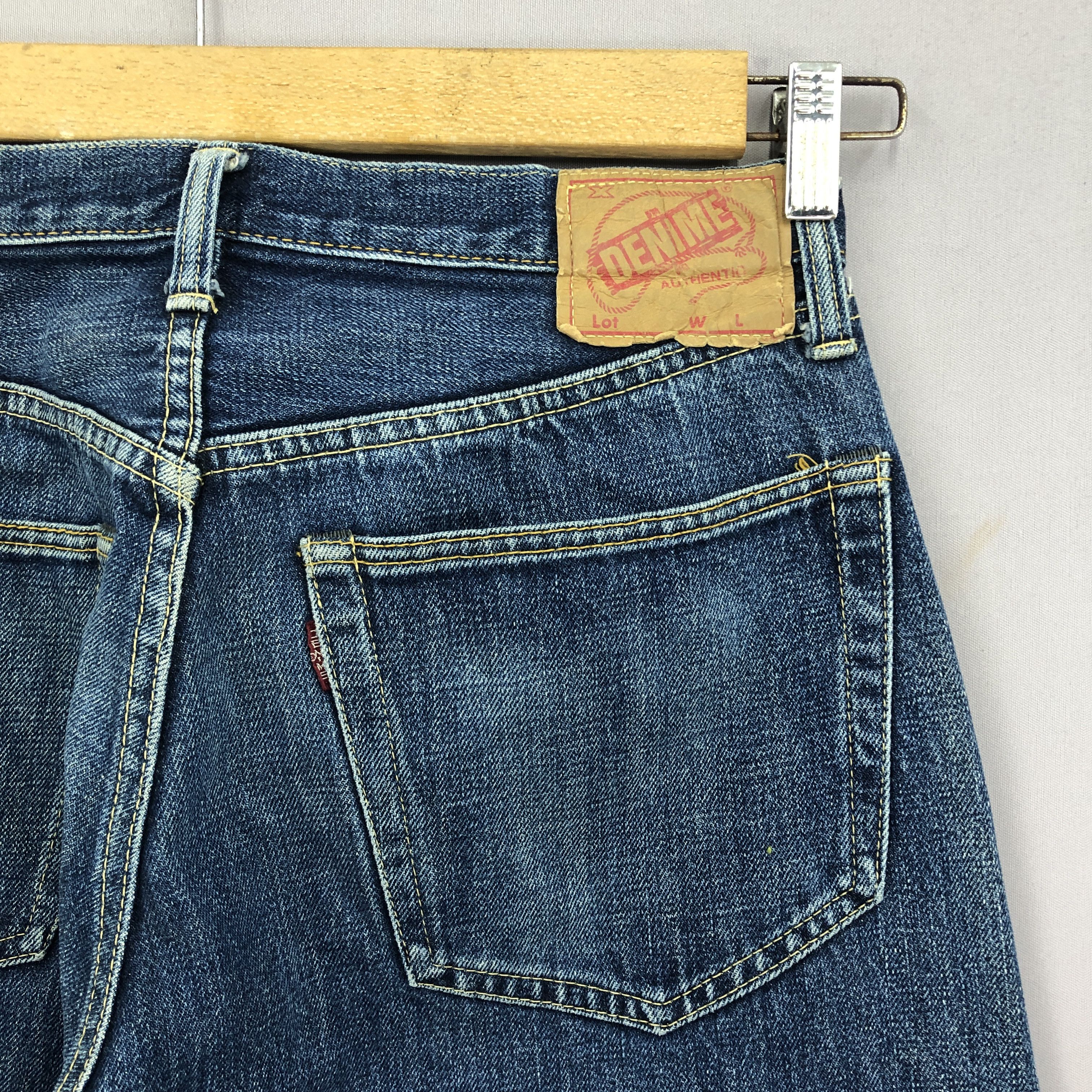 Denime Vintage 90s Denime Selvedge Jeans Japanese Streetwear Denim Size US 32 / EU 48 - 5 Thumbnail