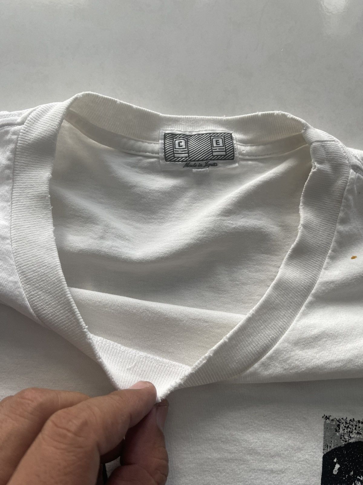 Cav Empt × Japanese Brand VINTAGE CAV EMPT WORLD OF POTENTIALITIES TEE VERY RARE Size US XL / EU 56 / 4 - 7 Thumbnail