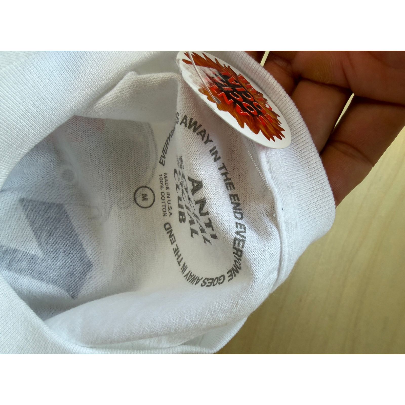Anti Social Social Club ASSC Koi Garden 3M Reflective Tee White Size US M / EU 48-50 / 2 - 5 Thumbnail