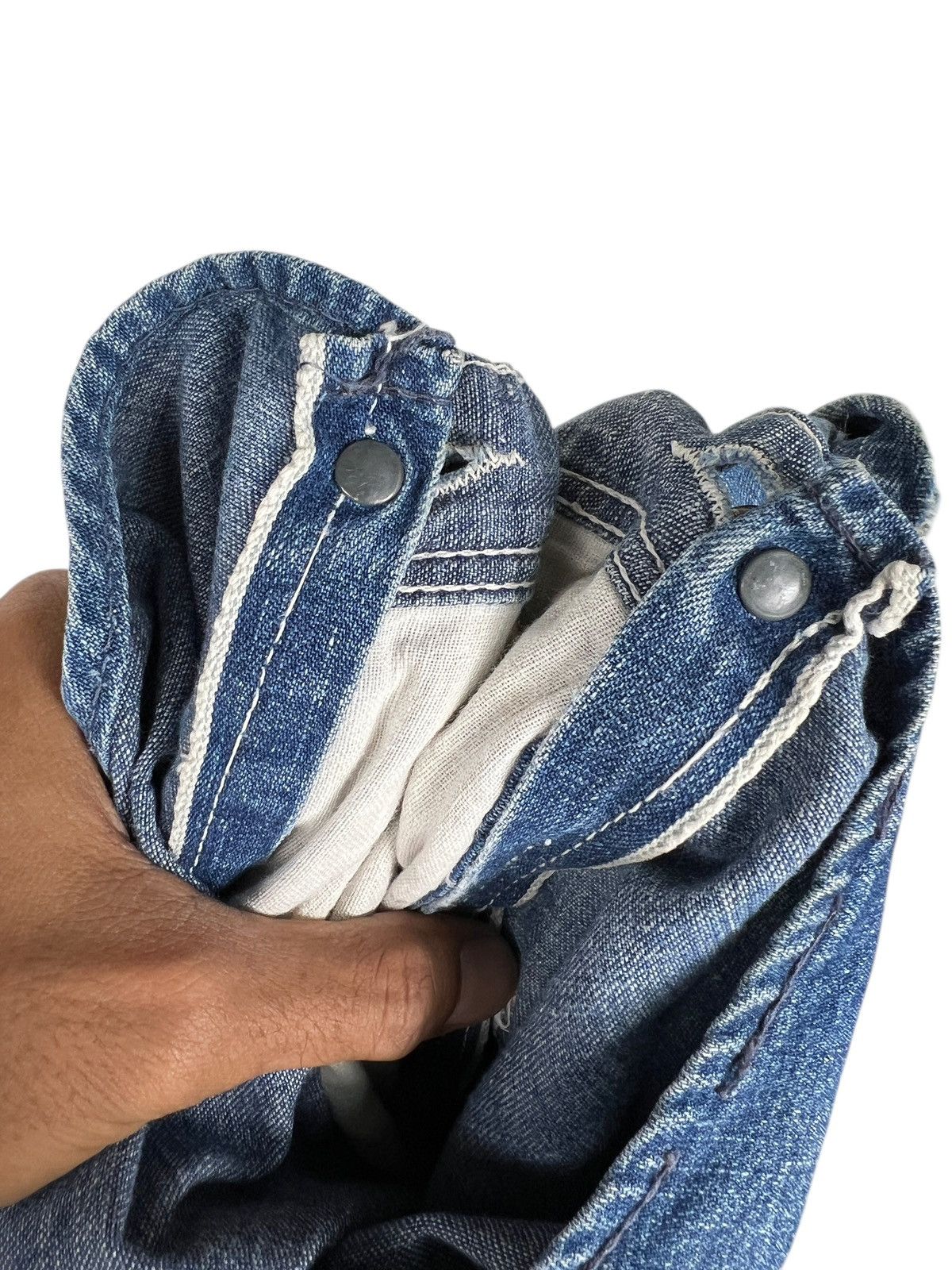Vintage Vintage WWII Era Overalls Selvedge Patchwork Size US 36 / EU 52 - 13 Thumbnail