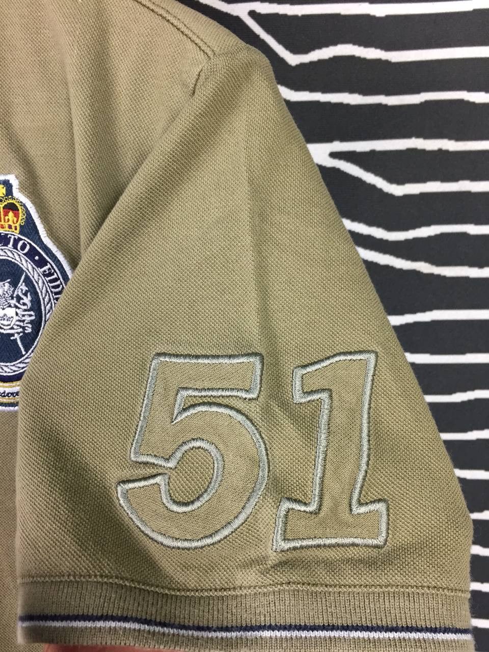 Aquascutum Aquascutum Crest Badge Luxury British Polo Shirt Size US M / EU 48-50 / 2 - 5 Thumbnail