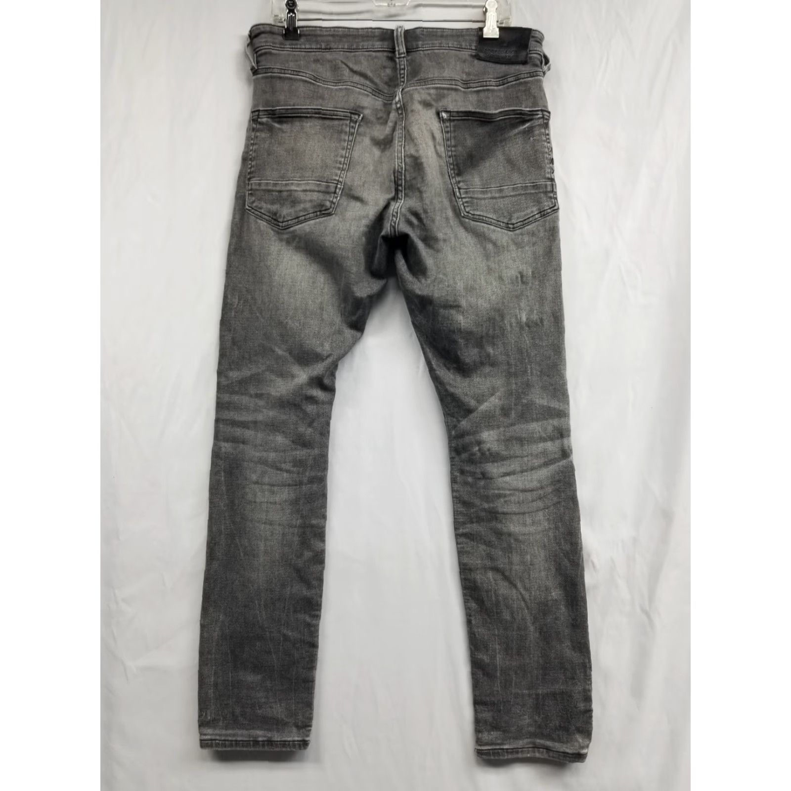 Scotch & Soda Scotch & Soda Jeans Mens 32x32 Gray Button Fly Distressed See Pics Size US 32 / EU 48 - 2 Thumbnail
