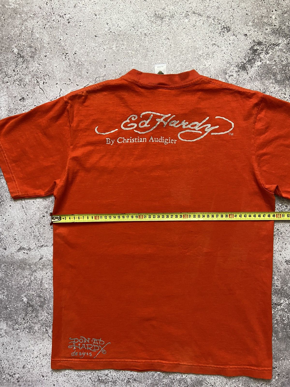 Ed Hardy Vintage Ed Hardy Shirt Jersey Tee Rare Y2K Hype Size US M / EU 48-50 / 2 - 4 Thumbnail