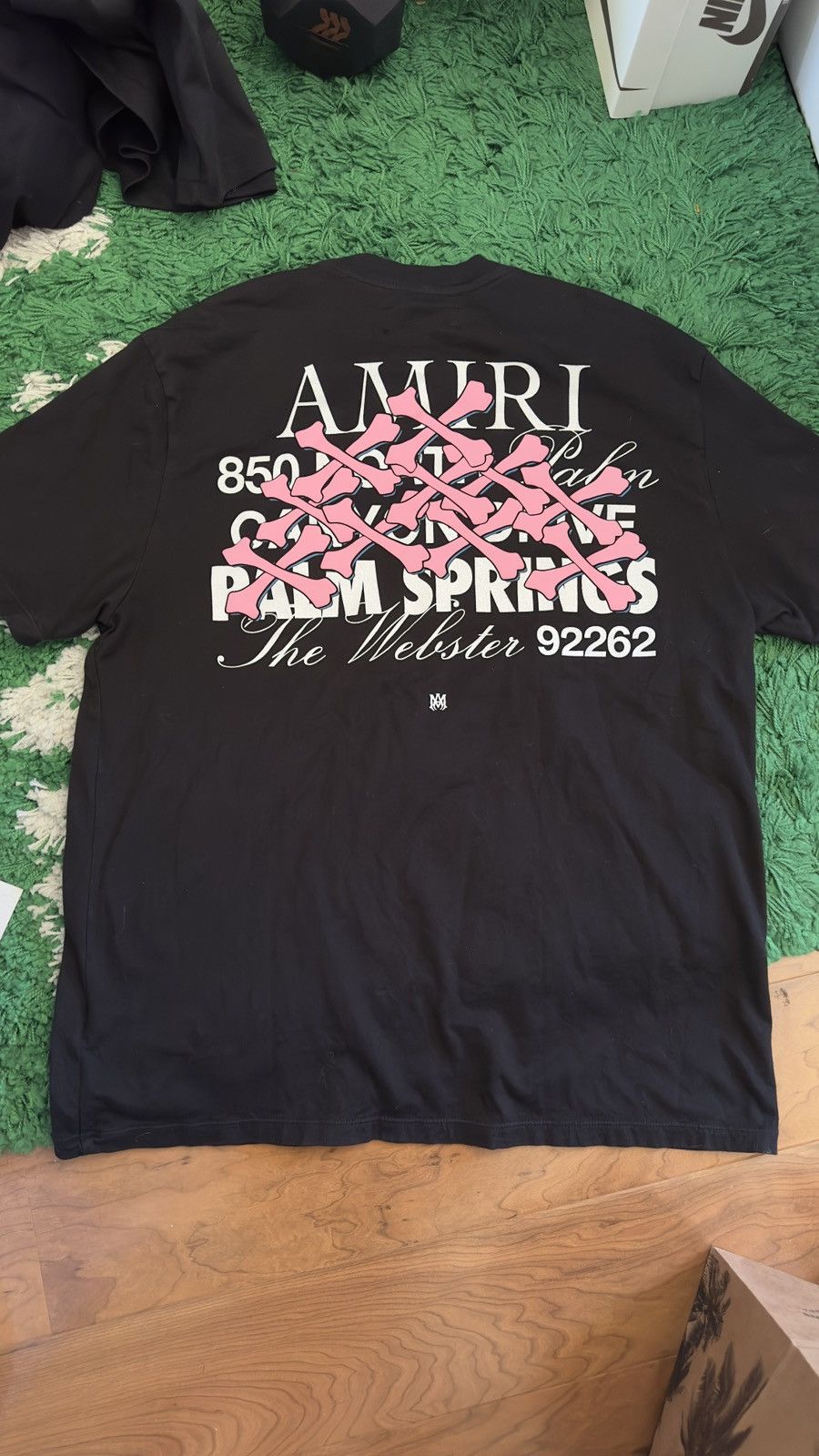 Amiri Amiri x The Webster Bones Shirt RARE size Medium | Grailed