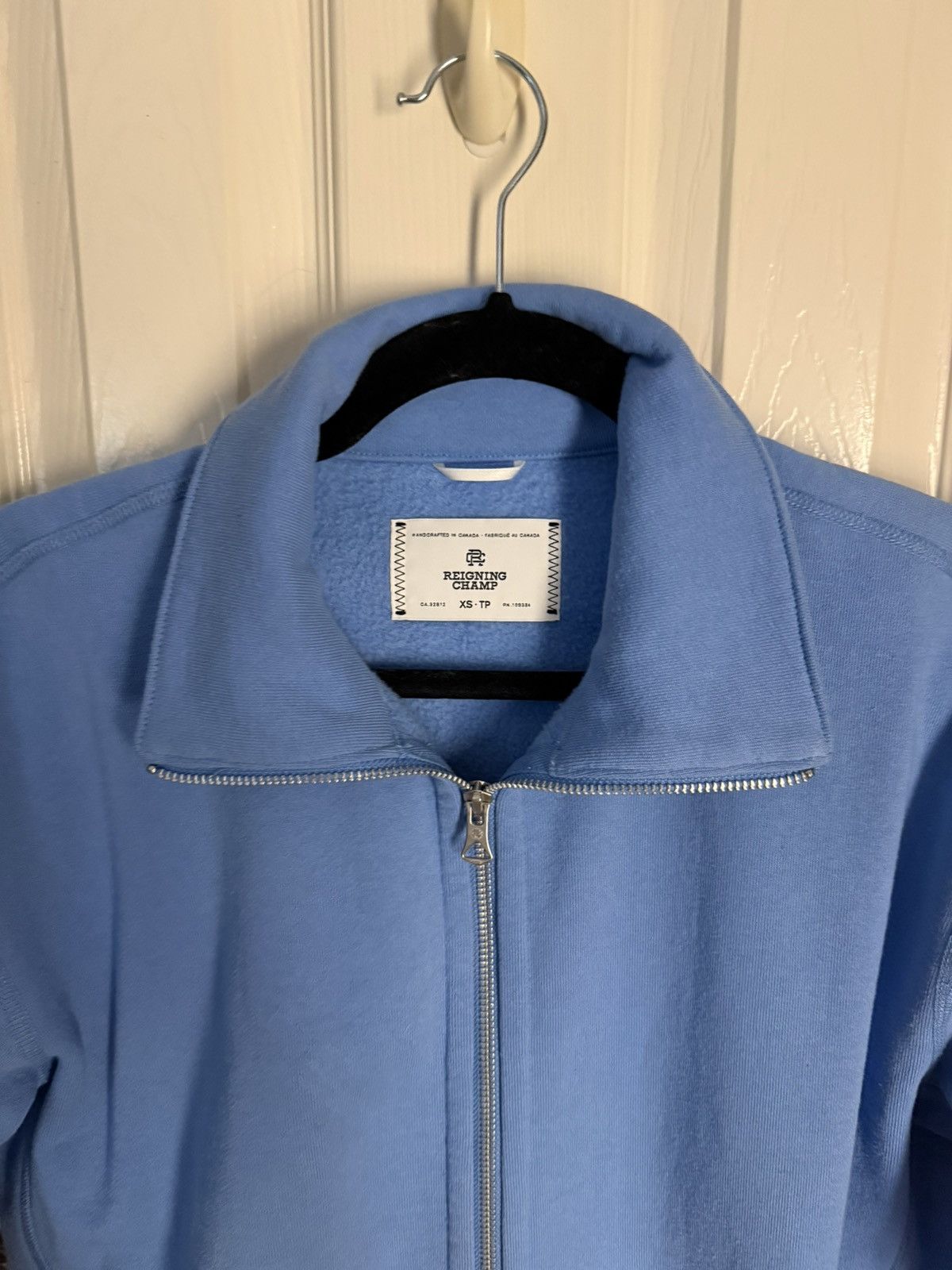 Reigning Champ Reigning Champ XS Blue Full Zip Turtleneck Sweater/Coat Size US XS / EU 42 / 0 - 4 Thumbnail