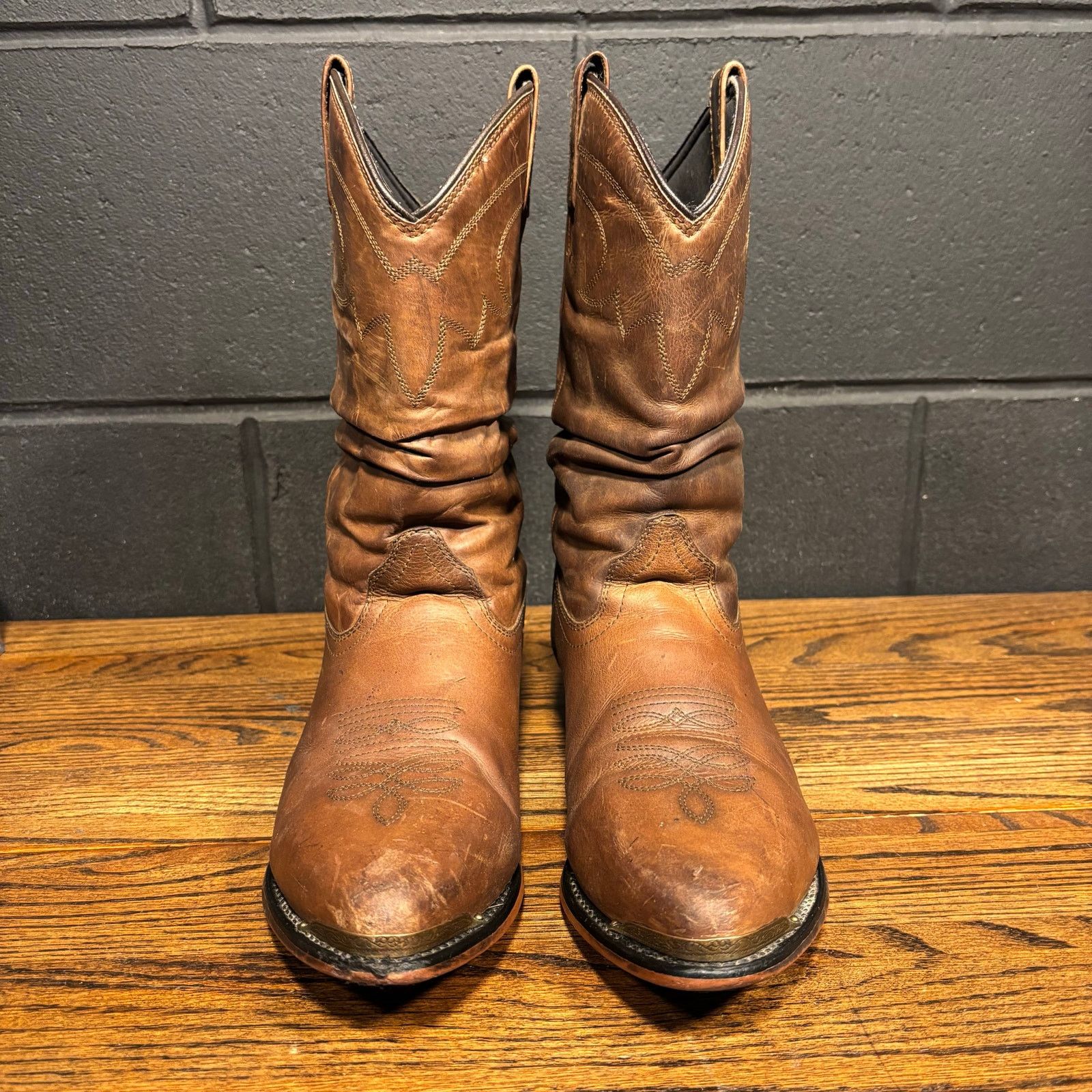 Smoky mountian boots Denver men sz 9.5D brown western cowboy boots leather upper Smoky Mountain Cowboy Boots Men main image 3