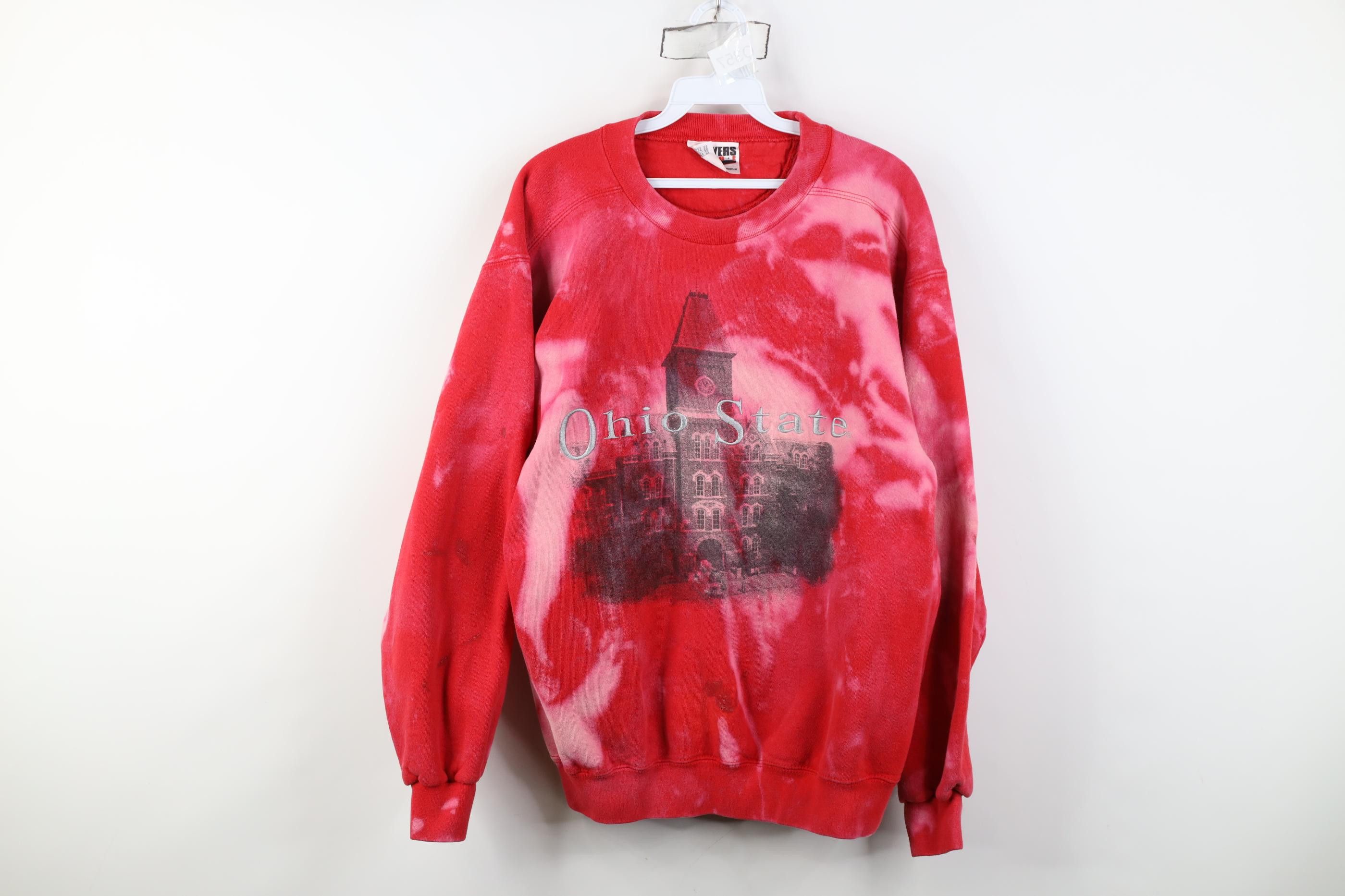Vintage Vintage 90s Ohio State University Crewneck Sweatshirt USA Size M / US 6-8 / IT 42-44 - 1 Thumbnail