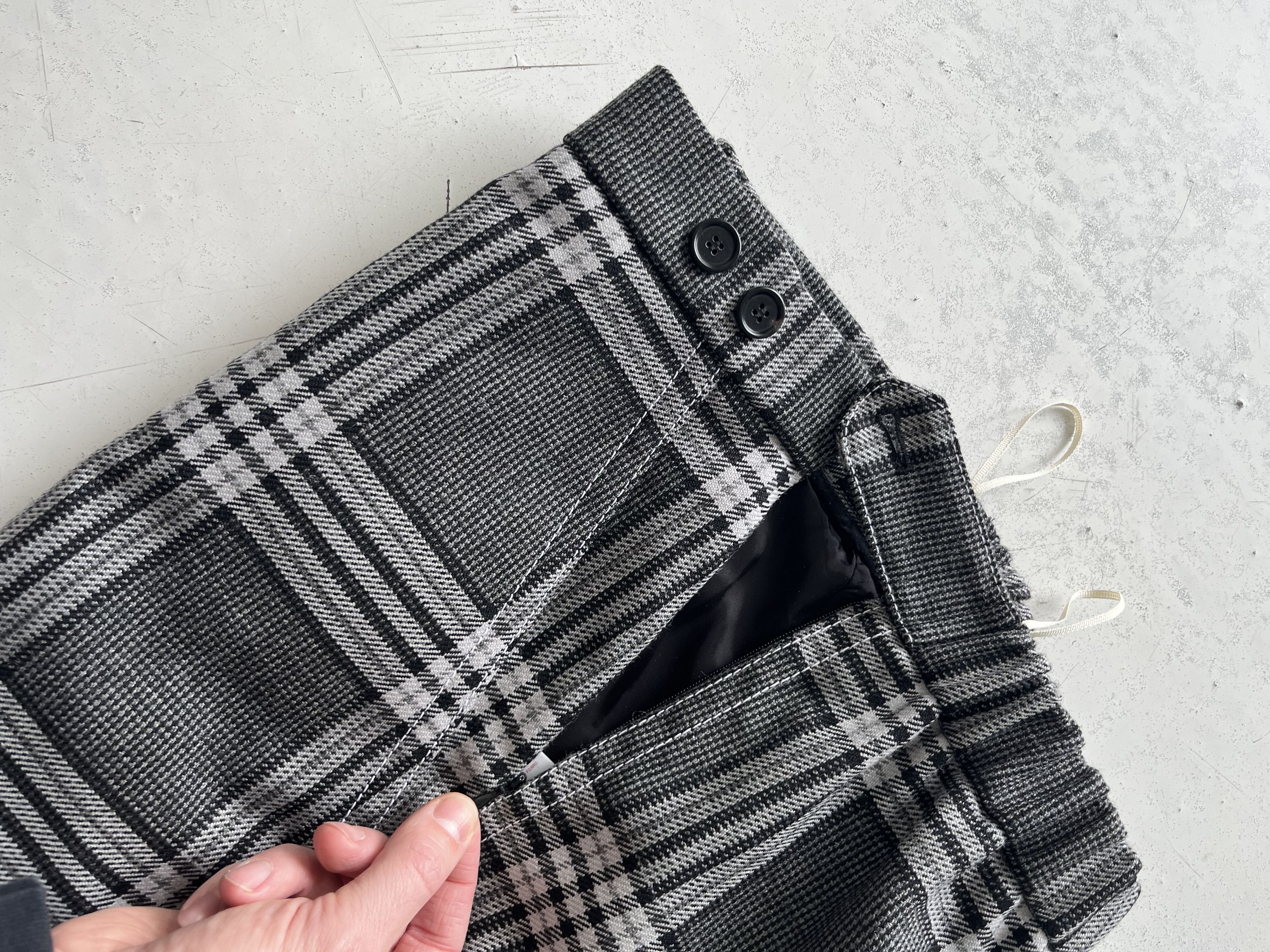 Marni Marni Plaid Wool Trousers Size 30" / US 8 / IT 44 - 5 Thumbnail