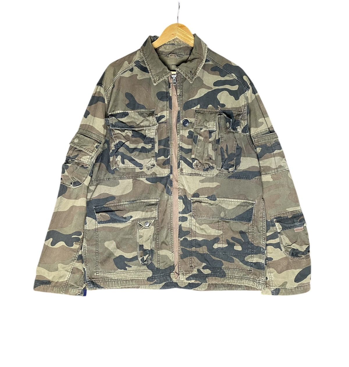 Gap × Vintage Vintage Gap Inspired Military Tactical Jacket Size US L / EU 52-54 / 3 - 1 Thumbnail