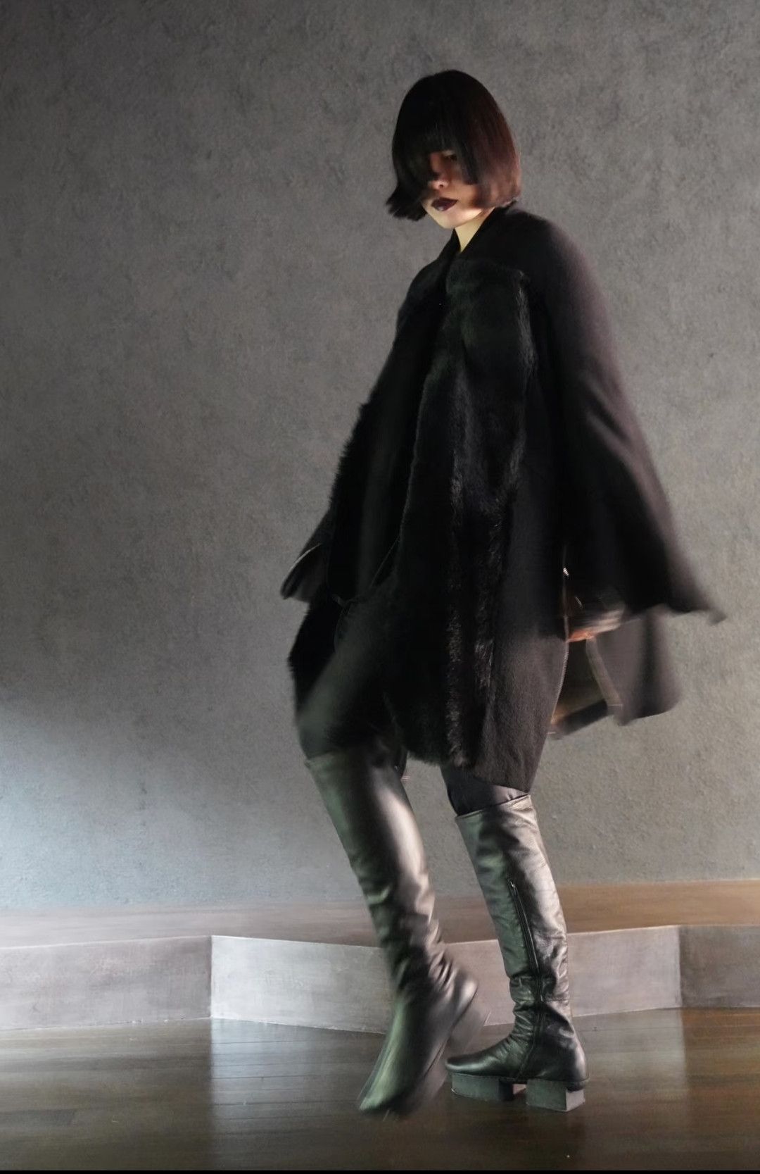 Other Alessandra Marchi Olll horsehair cashmere cocoon overcoat Size M / US 6-8 / IT 42-44 - 11 Thumbnail
